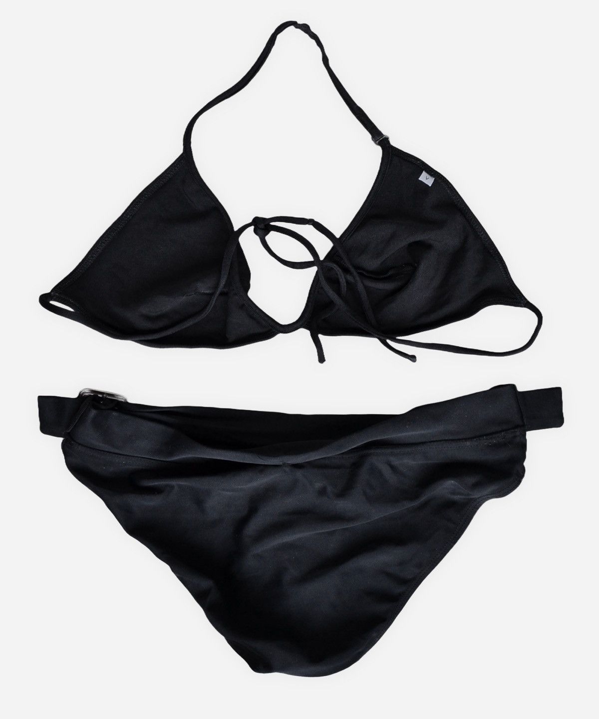 Gucci GUCCI Bikini Bra Swimsuit Vintage Metal Black TOM FORD Size ONE SIZE - 4 Thumbnail