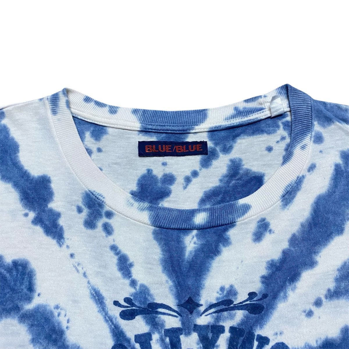 Blue Blue Japan Rare‼️🔥Vintage Blue Blue Tie Dye Single Stitch T-Shirt Size US S / EU 44-46 / 1 - 4 Thumbnail