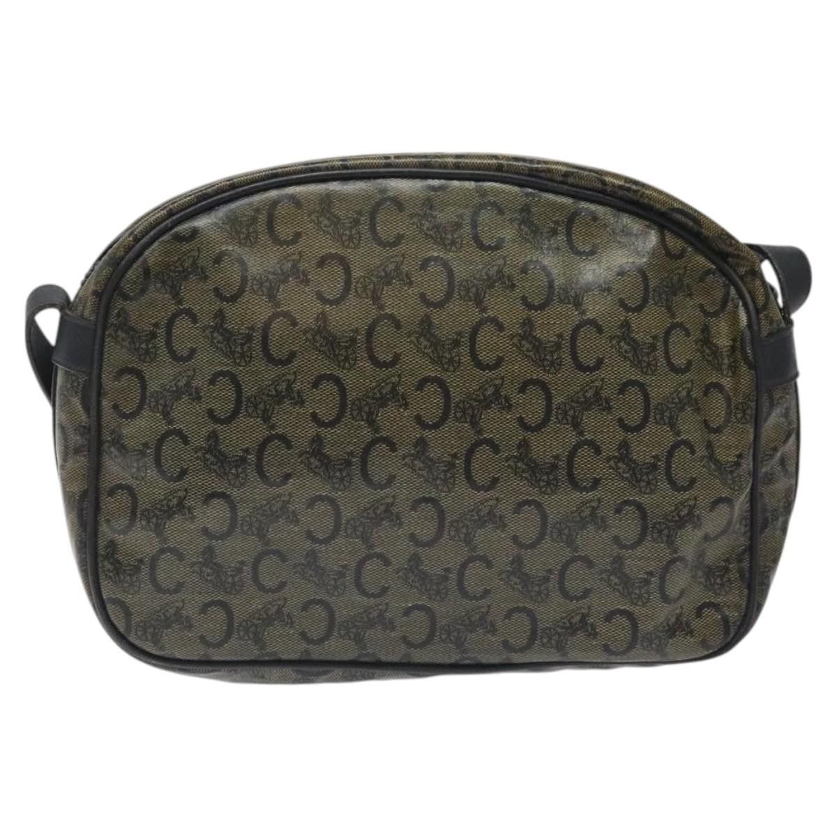 Celine CELINE C Sulky Shoulder Bag Pvc Navy Gold Size ONE SIZE - 3 Thumbnail