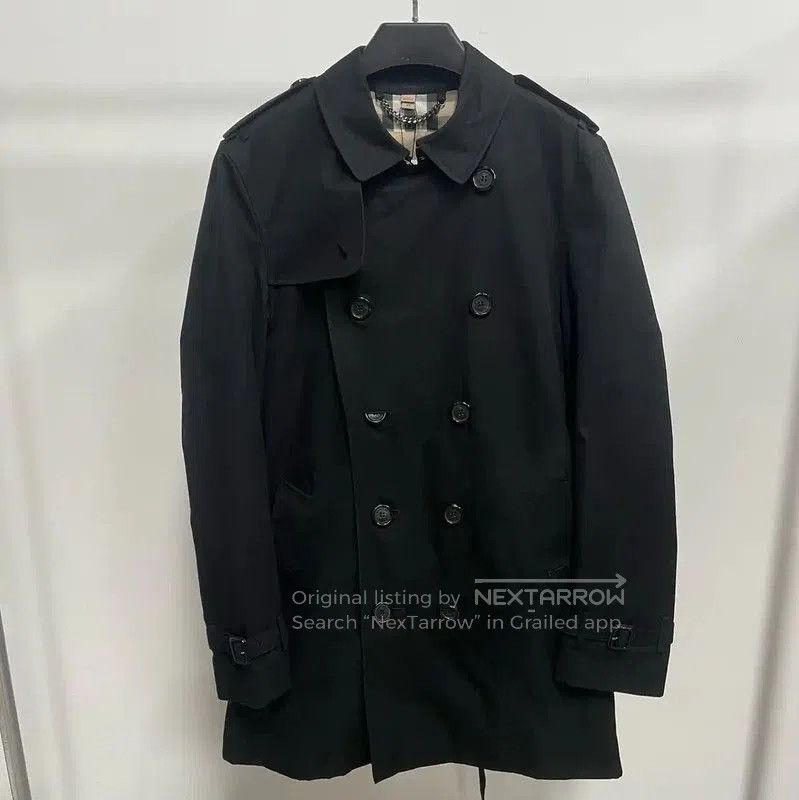 Burberry Burberry Women's Black Trench Coat Size S. Size S / US 4 / IT 40 - 1 Thumbnail