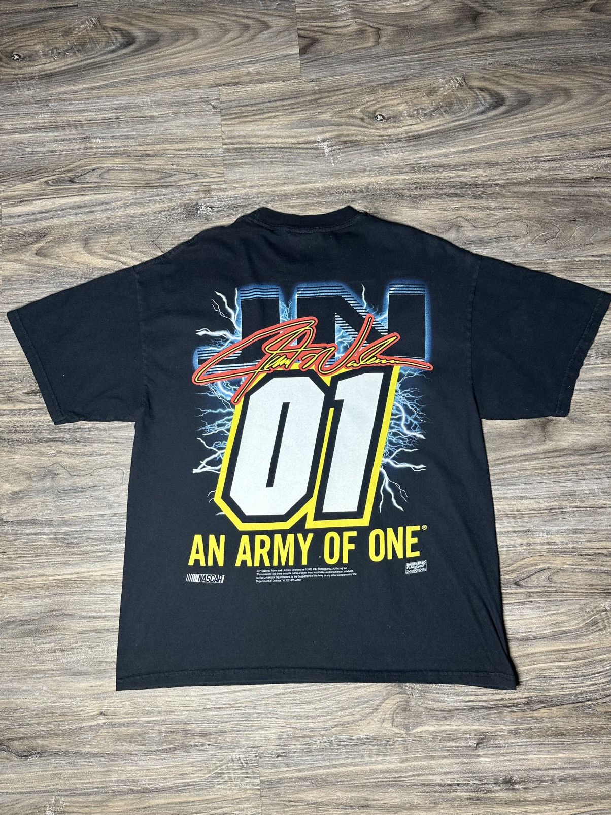 Daytona T-Shirt - 2003 NASCAR U.S. Army JERRY NADEAU An Army of One Size US L / EU 52-54 / 3 - 2 Thumbnail