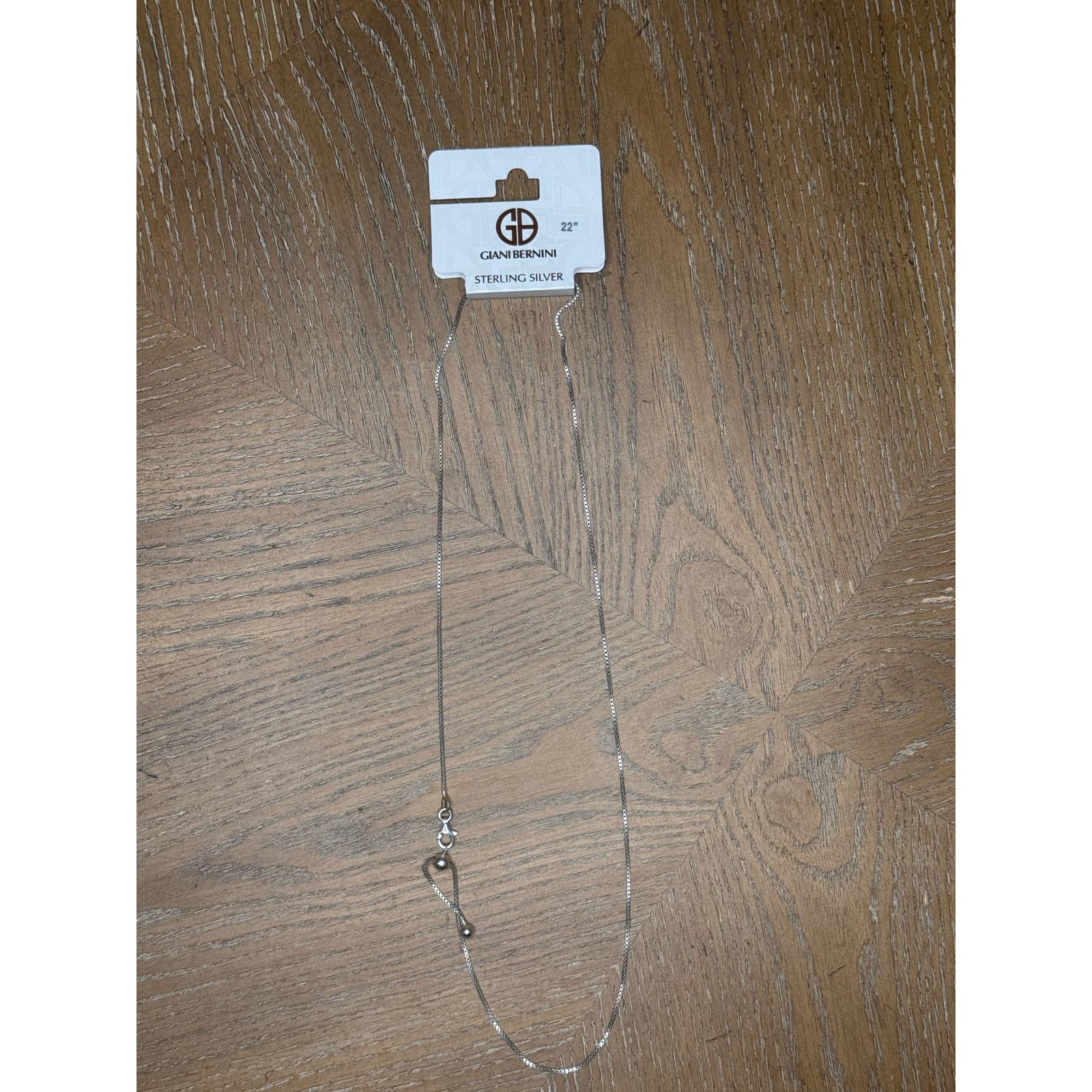 Giani Bernini Giani Bernini Sterling Silver Box Chain Necklace 22” Size ONE SIZE - 1 Thumbnail