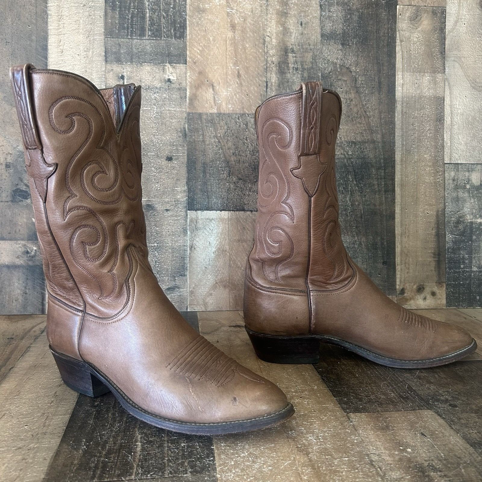 Lucchese Lucchese Classics L001673 Leather Cowboy Boots Mens 10 D Size US 10 / EU 43 - 12 Thumbnail