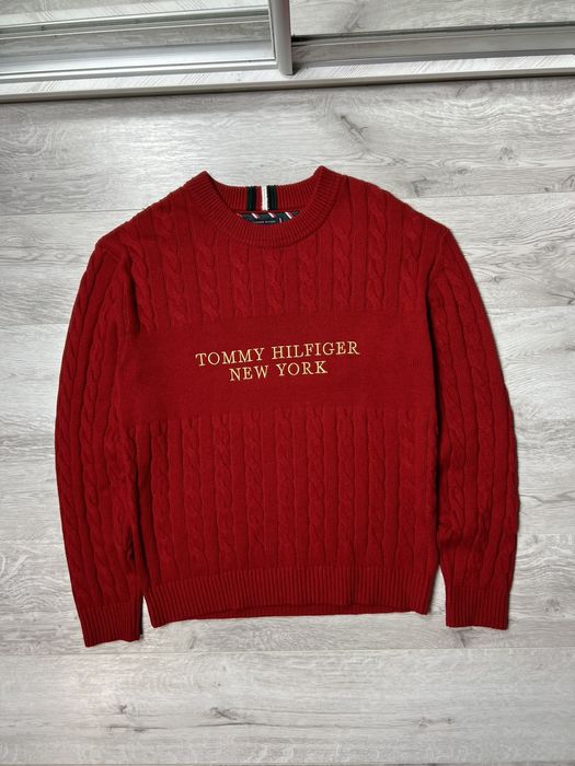 Tommy Hilfiger USA graphic knitted sweater