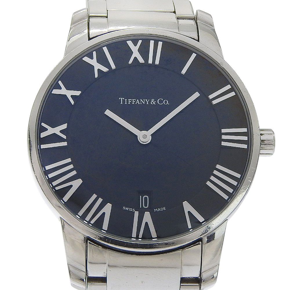 Tiffany & Co. Tiffany & Co. TIFFANY&Co. Atlas Dome Stainless Steel mens watch Metal Quartz Z1800.11.10A00A DUTY FREE for USA Size ONE SIZE - 1 Thumbnail