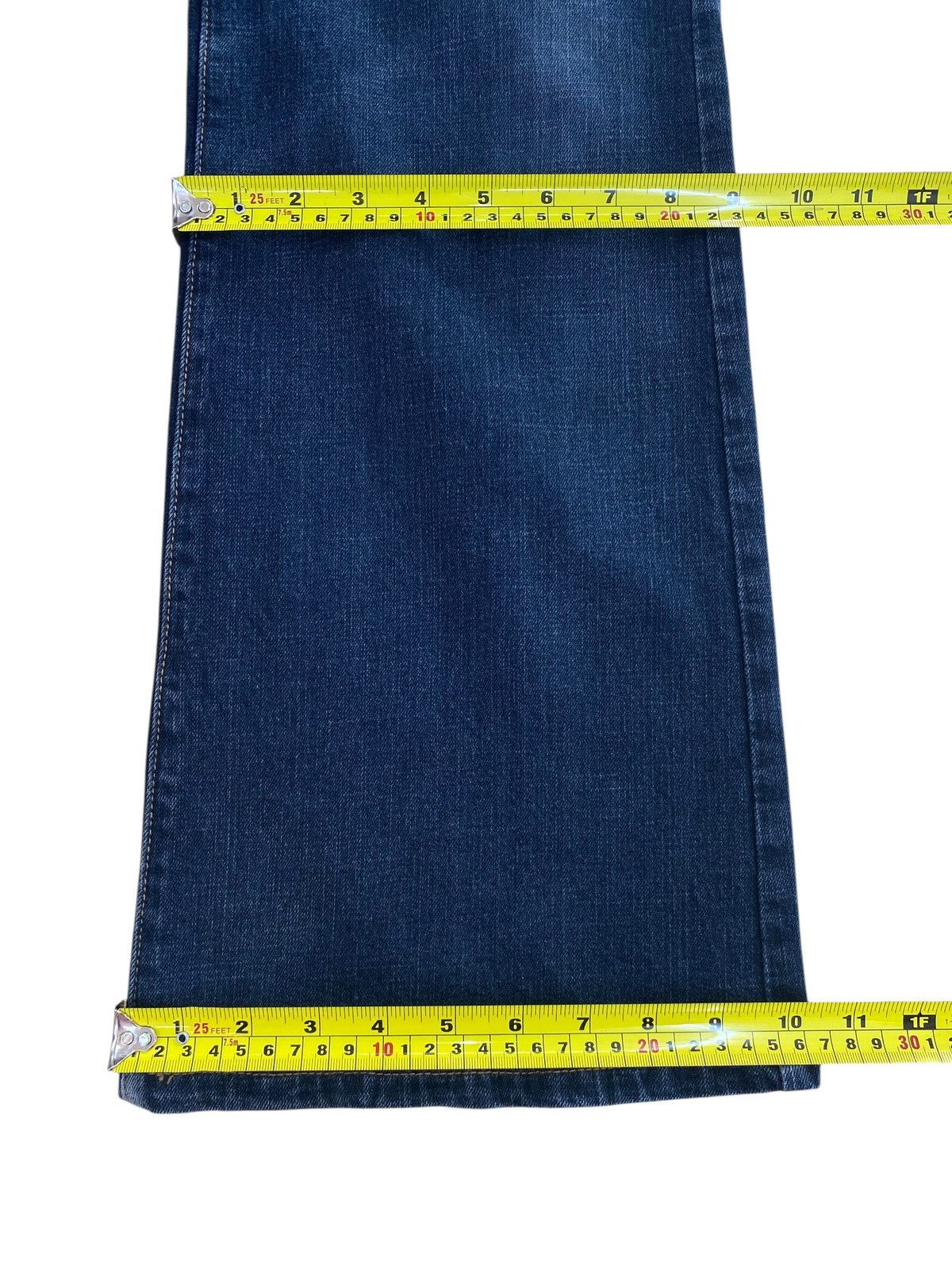 Japanese Brand Japanese Brand Dark Blue Wash Style Flare Jean Size US 32 / EU 48 - 8 Thumbnail