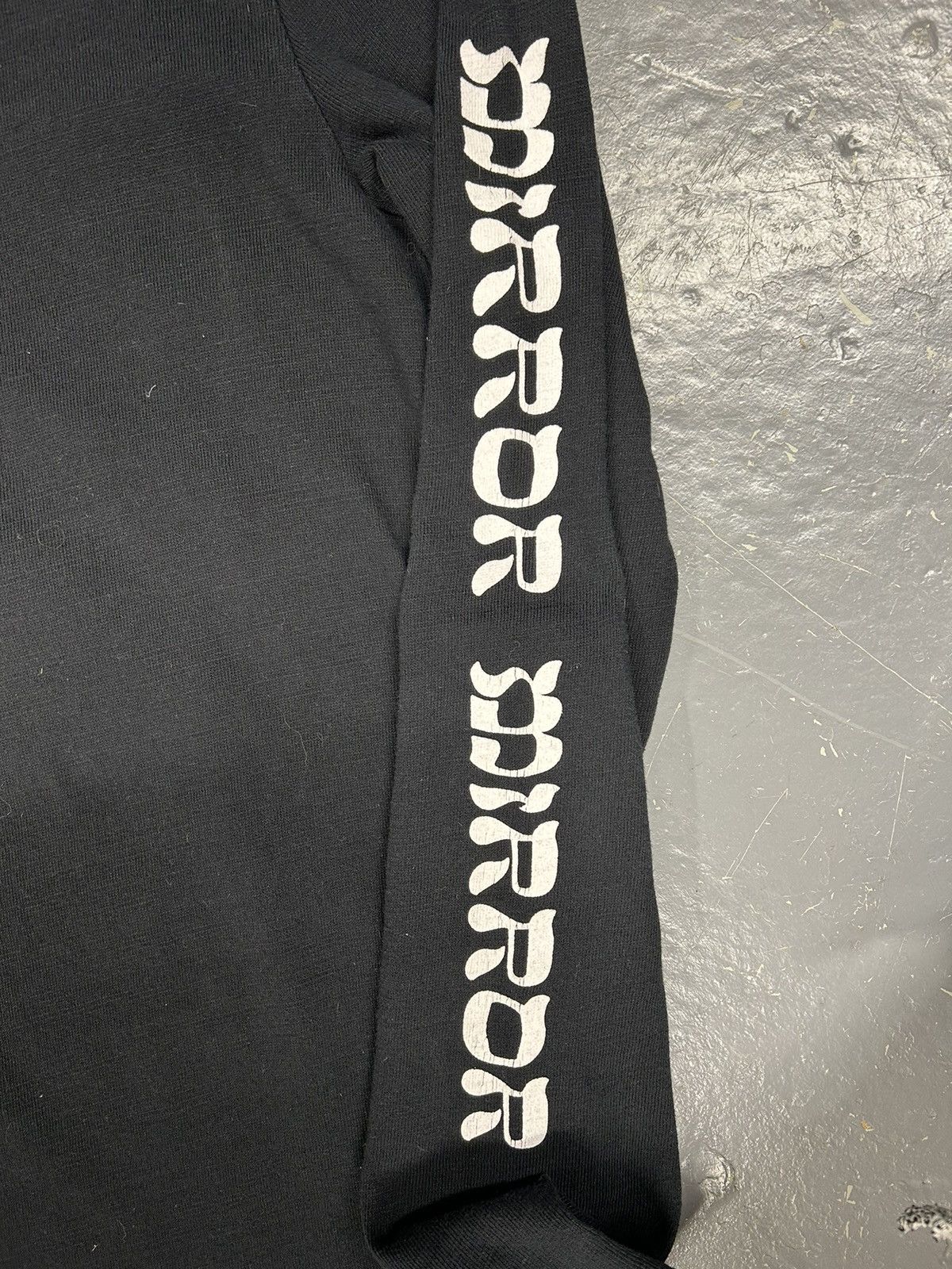 Designer × Off-White 2013 Black Off White Mirror Logo Longsleeve Crewneck Sweater Size US S / EU 44-46 / 1 - 4 Thumbnail