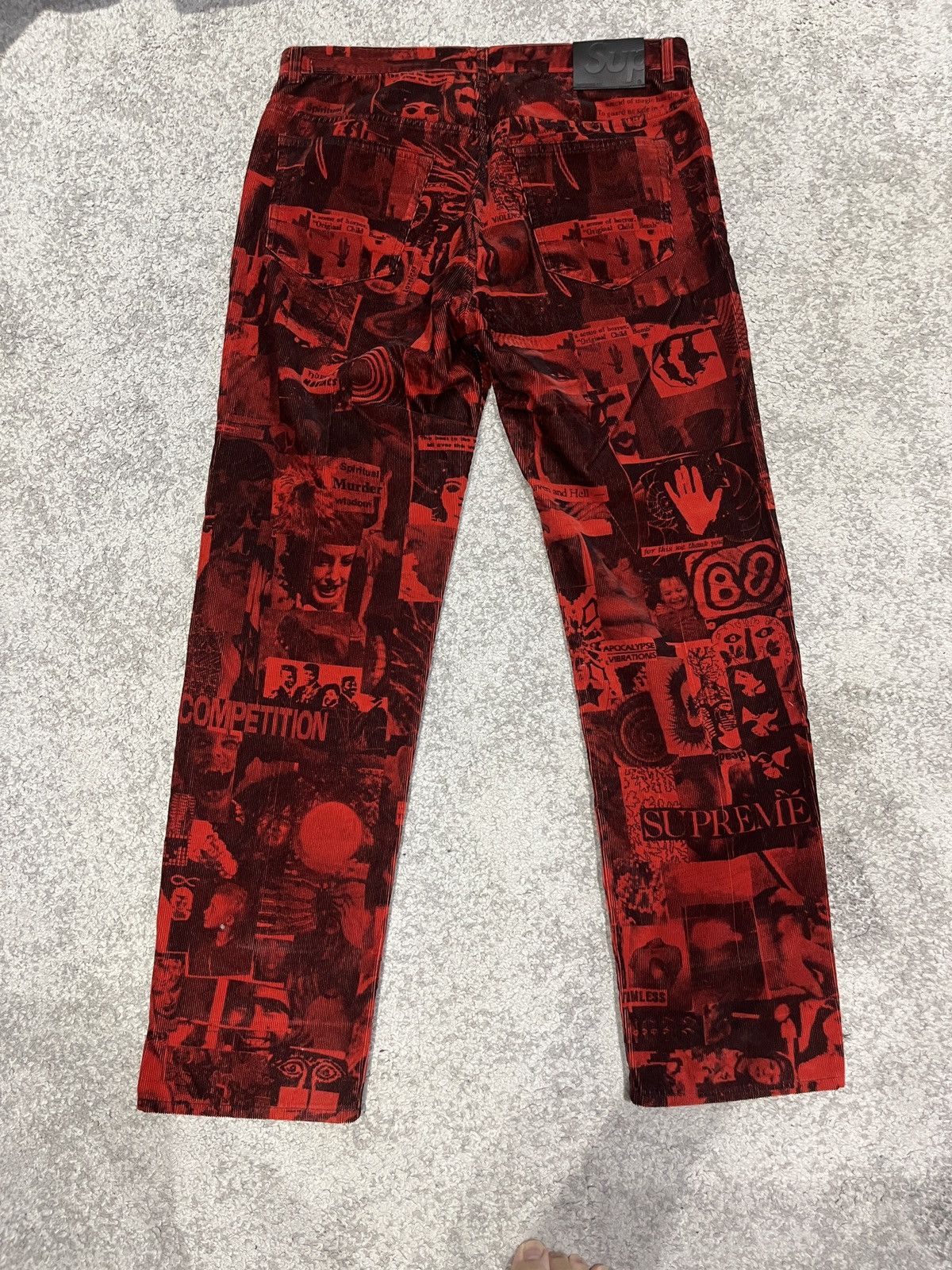 Supreme Supreme Vibrations Corduroy Trousers SS18 32W Size US 32 / EU 48 - 7 Thumbnail