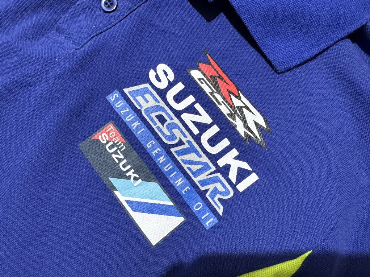 Japanese Brand Suzuki team polo t shirt Size US M / EU 48-50 / 2 - 5 Thumbnail