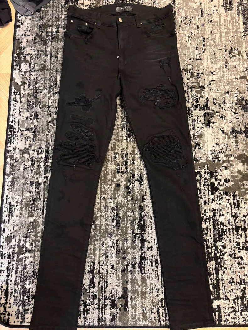 Amiri Amiri Early patchwork jeans 2502-Nextarrow Size US 34 / EU 50 - 1 Thumbnail