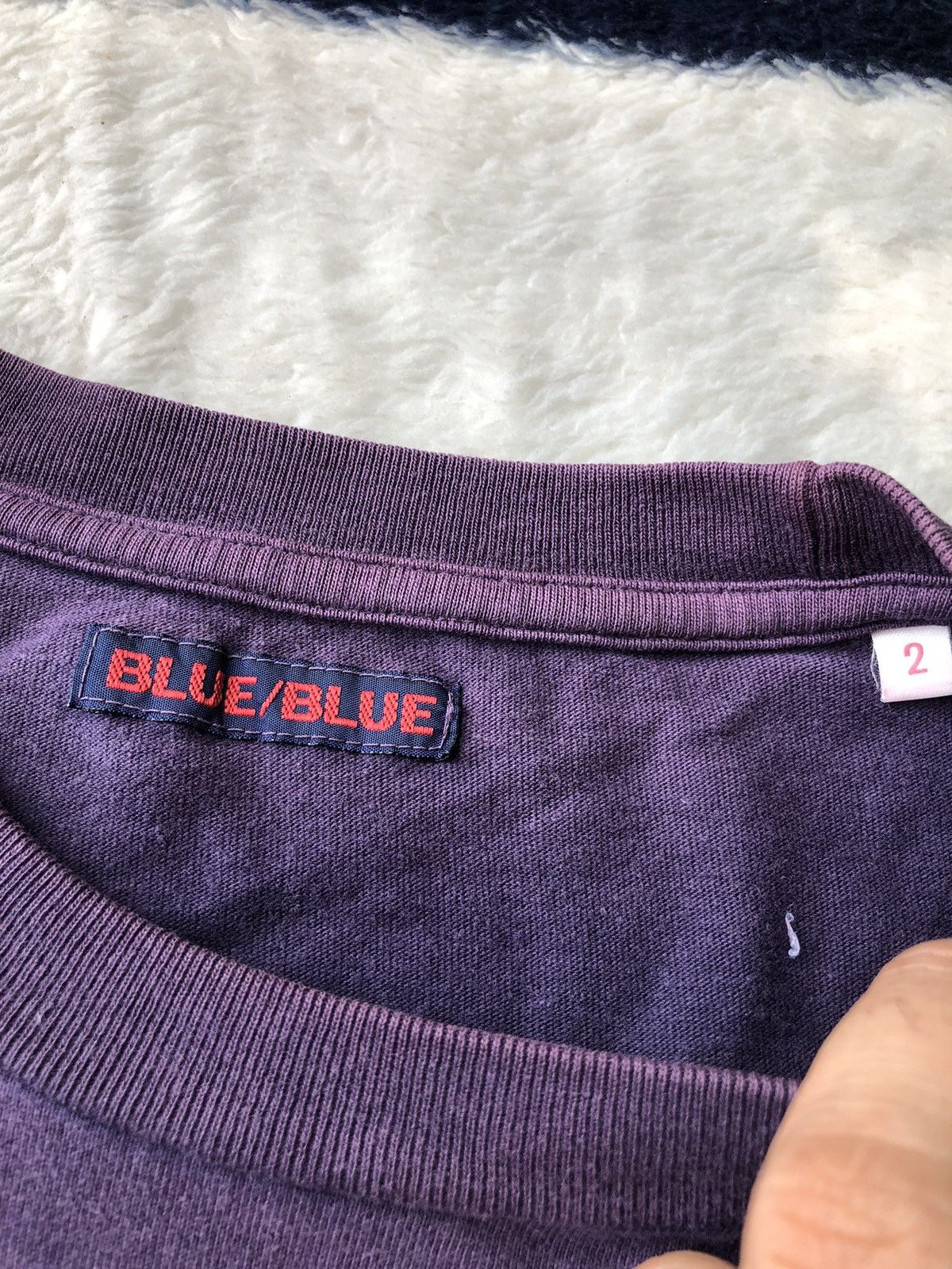 Blue Blue Japan Vintage Blue/Blue Japan Faded Shirt Tee Size US S / EU 44-46 / 1 - 12 Thumbnail