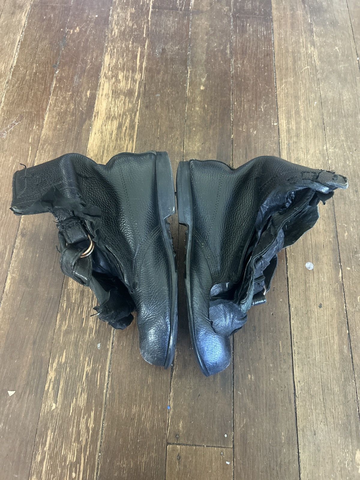 Yasuyuki Ishii Yasuyuki ishii leather apocalypse sneaker Size US 8.5 / EU 41-42 - 3 Thumbnail