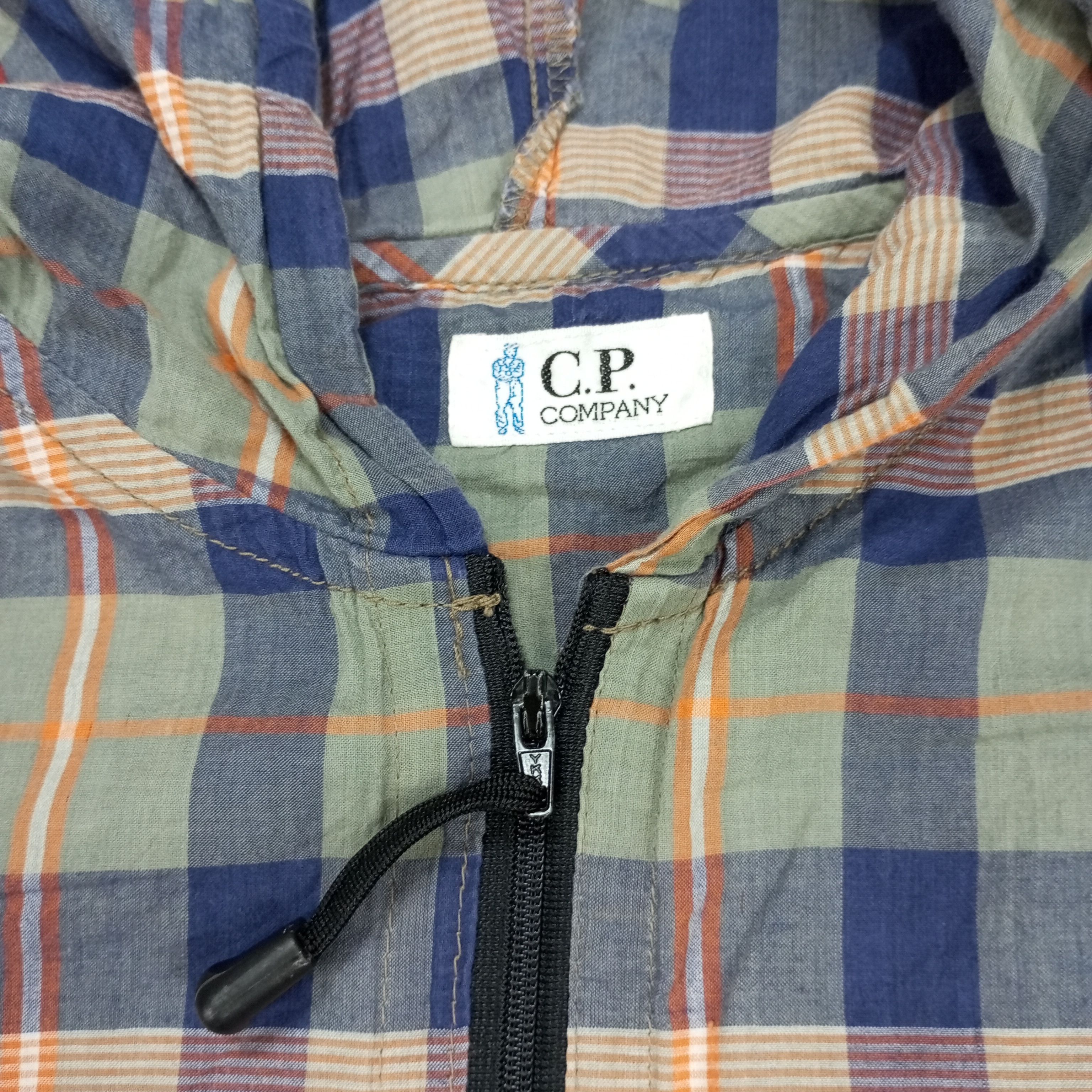 C.P. Company × Vintage CP Company Outdoor Style Zipper Shirt With Hoodies Size US S / EU 44-46 / 1 - 6 Thumbnail