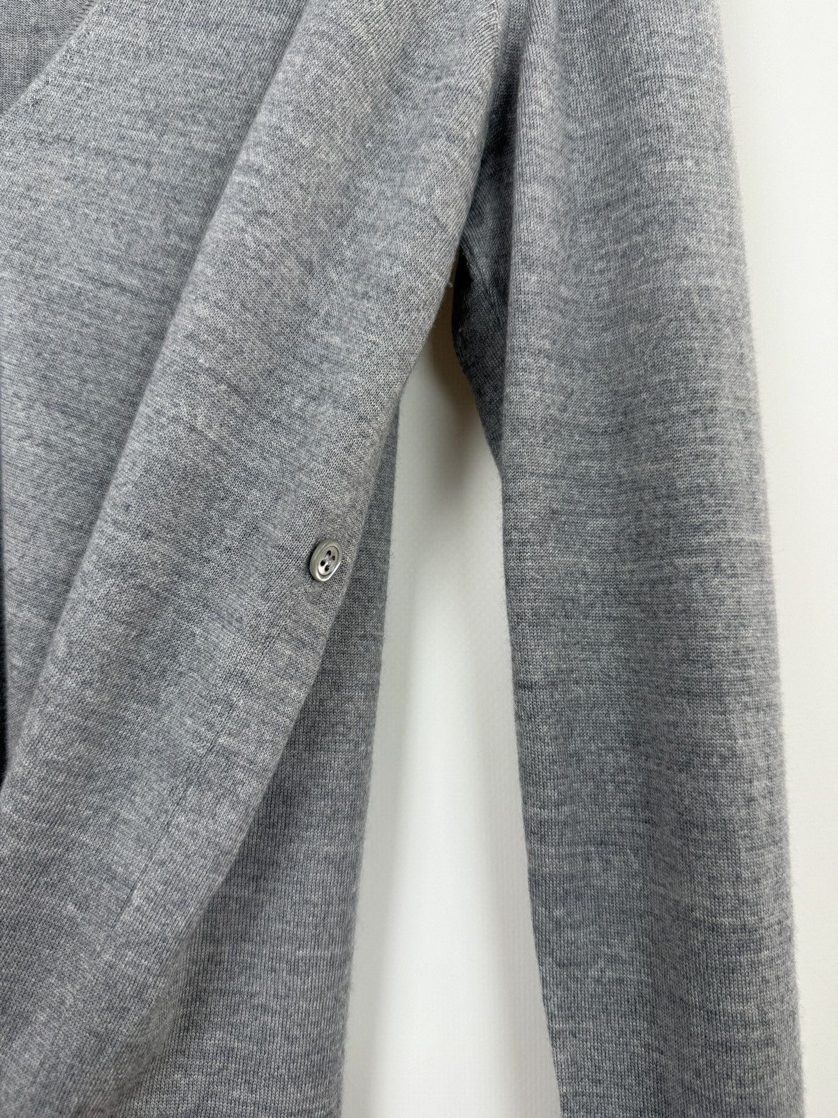DOROTHEE SCHUMACHER Dorothee Schumacher Grey Wool Relaxed Cardigan L-XL Size XL / US 12-14 / IT 48-50 - 7 Thumbnail