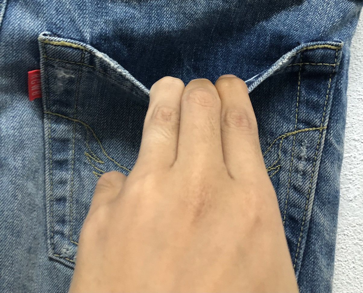 Japanese Brand Vintage The Rodeo Crowns Made In Japan Denim Pants Size 31" - 10 Thumbnail