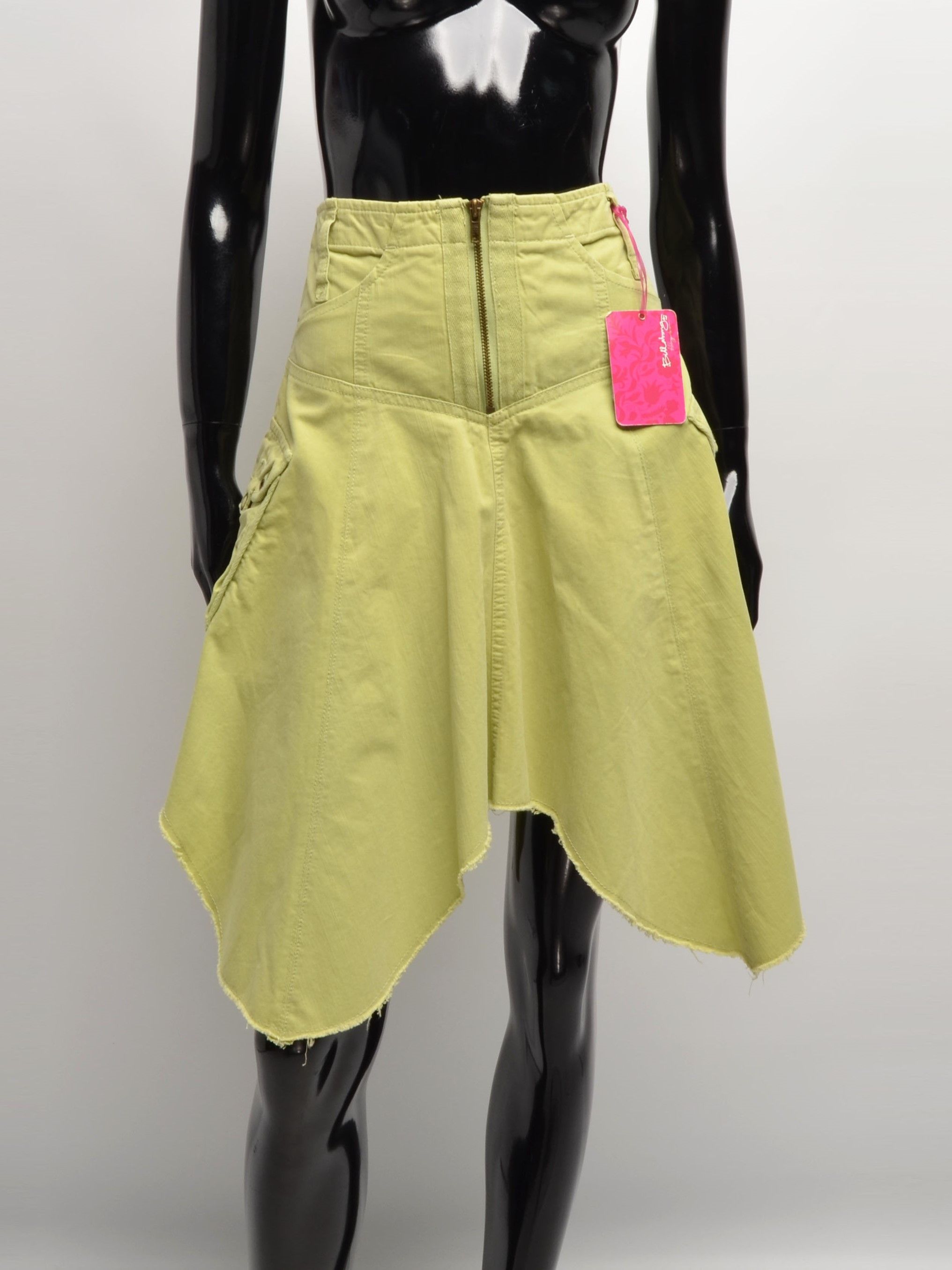 Billabong × Vintage Billabong Y2K High Waisted Asymmetrical Grunge Skirt Size 26" / US 2 / IT 38 - 1 Thumbnail
