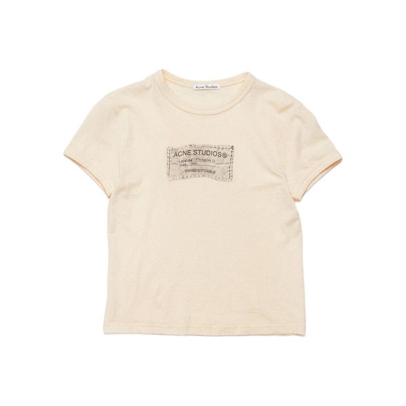 Acne Studios Acne Studios Minimal Logo Print T-Shirt Size M / US 6-8 / IT 42-44 - 1 Thumbnail
