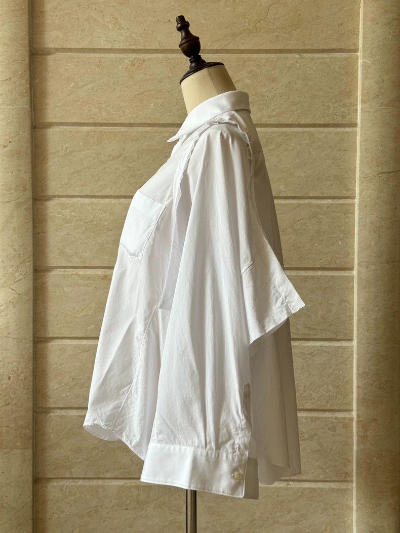 Comme des Garcons Comme Des Garcons The main line deconstructs the white shi Size S / US 4 / IT 40 - 3 Thumbnail