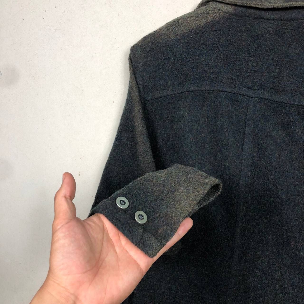 URBAN RESEARCH DOORS 2000s Urban Research Japanese Wool Jacket Faded Style Hype Size US M / EU 48-50 / 2 - 6 Thumbnail