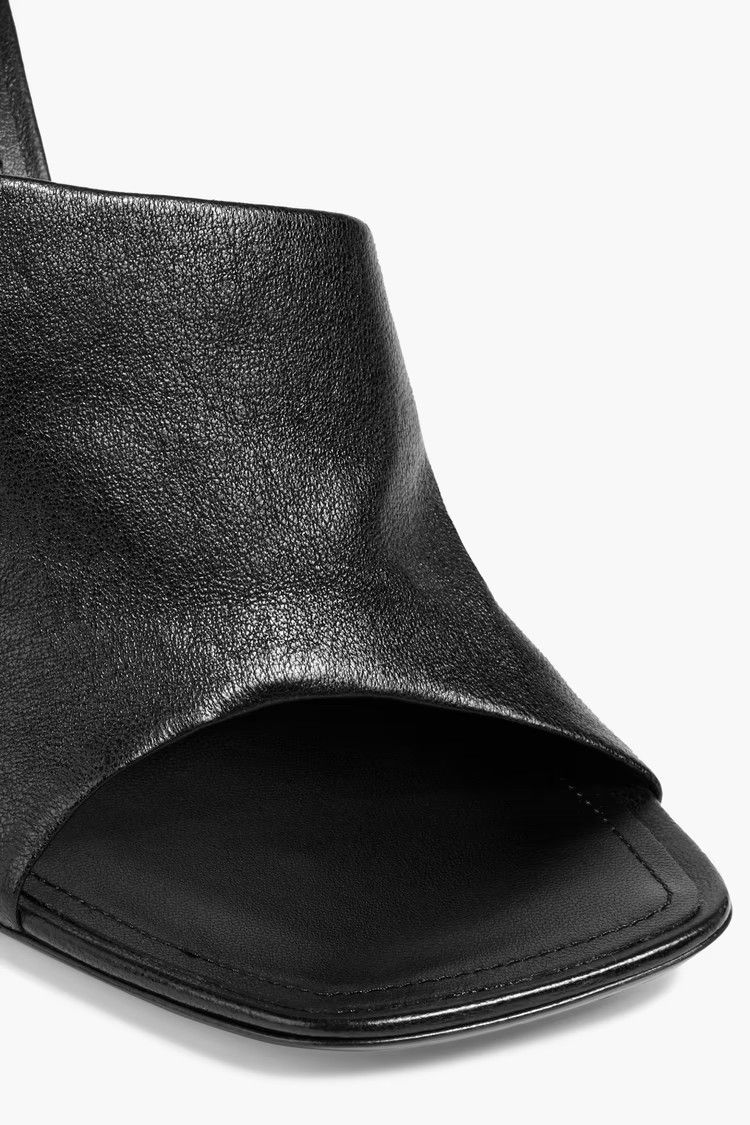Salvatore Ferragamo o1y0426 Mules in Black Size US 4.5 / IT 34.5 - 2 Thumbnail