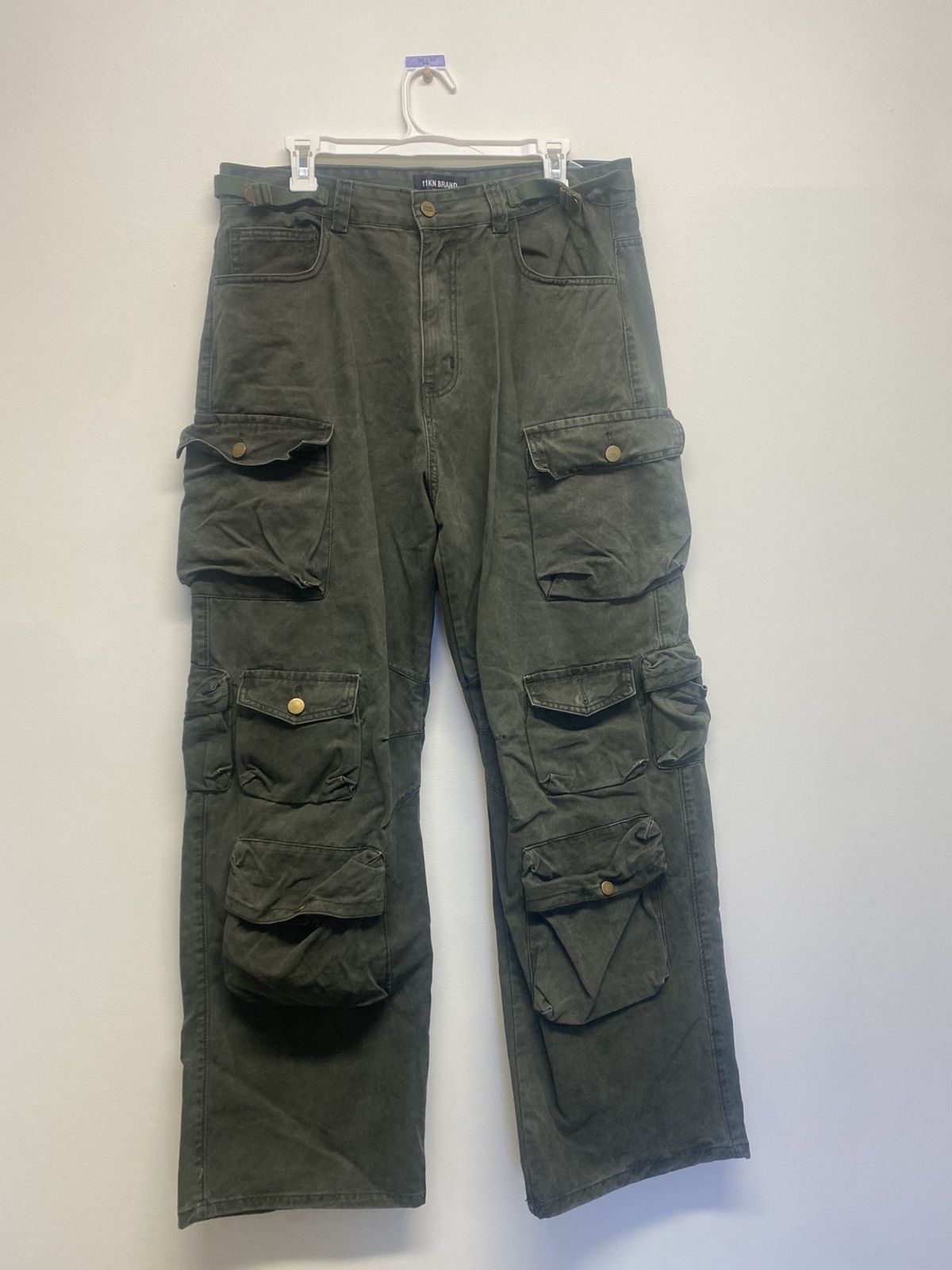 Other 11kn Brand Japanese Green Cargos Size US 34 / EU 50 - 1 Thumbnail
