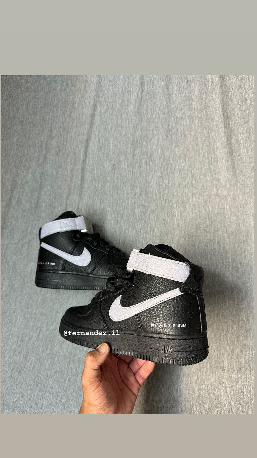 1017 ALYX 9SM × Nike Nike Air Force alyx Size US 6 / EU 39 - 5 Thumbnail