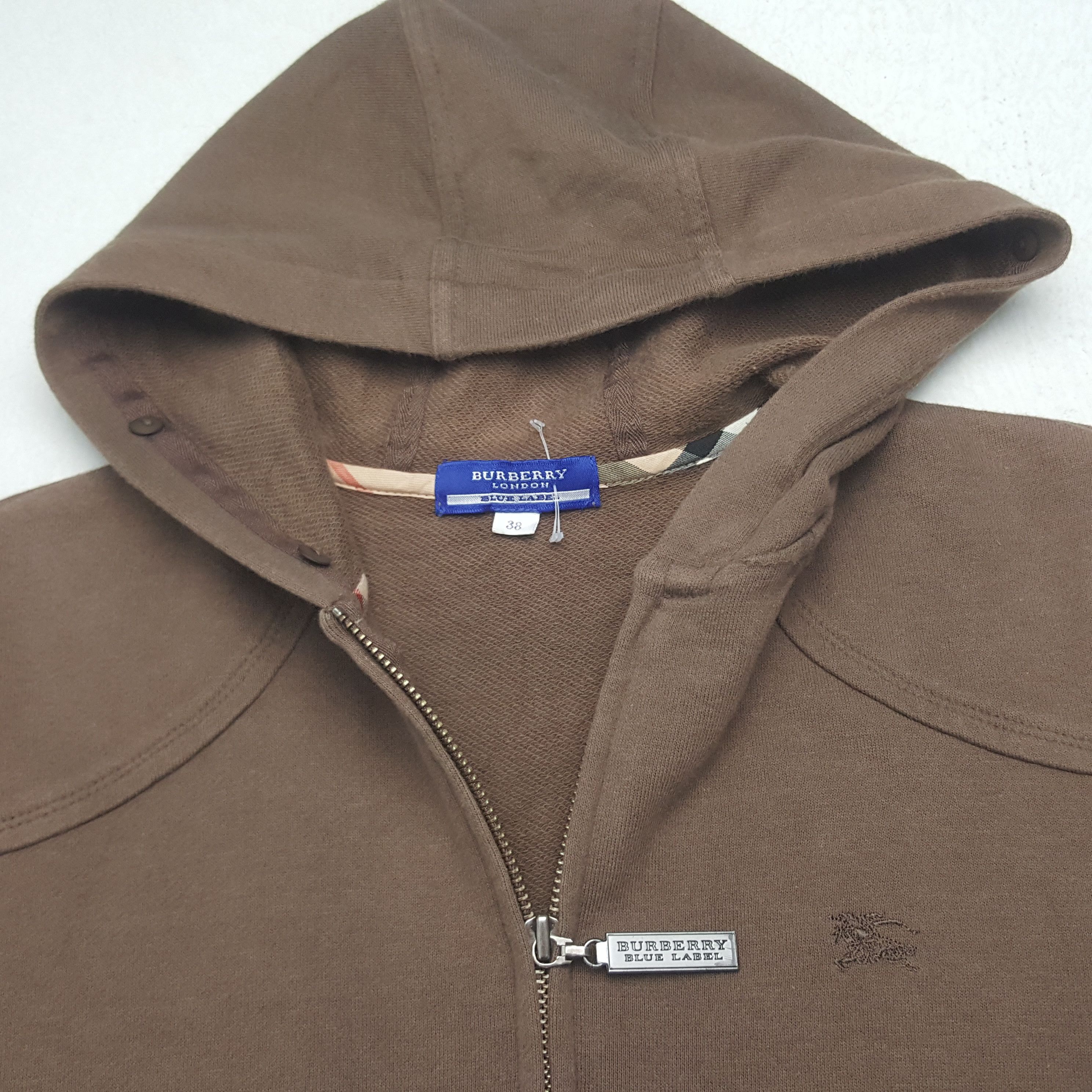 Burberry Vintage Burberry London Designer Brand Hoodies RR17 Size XS / US 0-2 / IT 36-38 - 5 Thumbnail