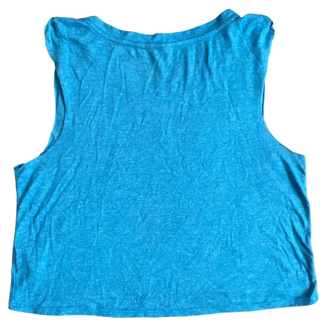 Hurley Hurley Blue Sleeveless Crop Top, M Size M / US 6-8 / IT 42-44 - 2 Thumbnail