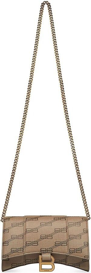 Balenciaga o1s1wg110 Size: OS / Hourglass Wallet On Chain BB Monogram Size ONE SIZE - 3 Thumbnail