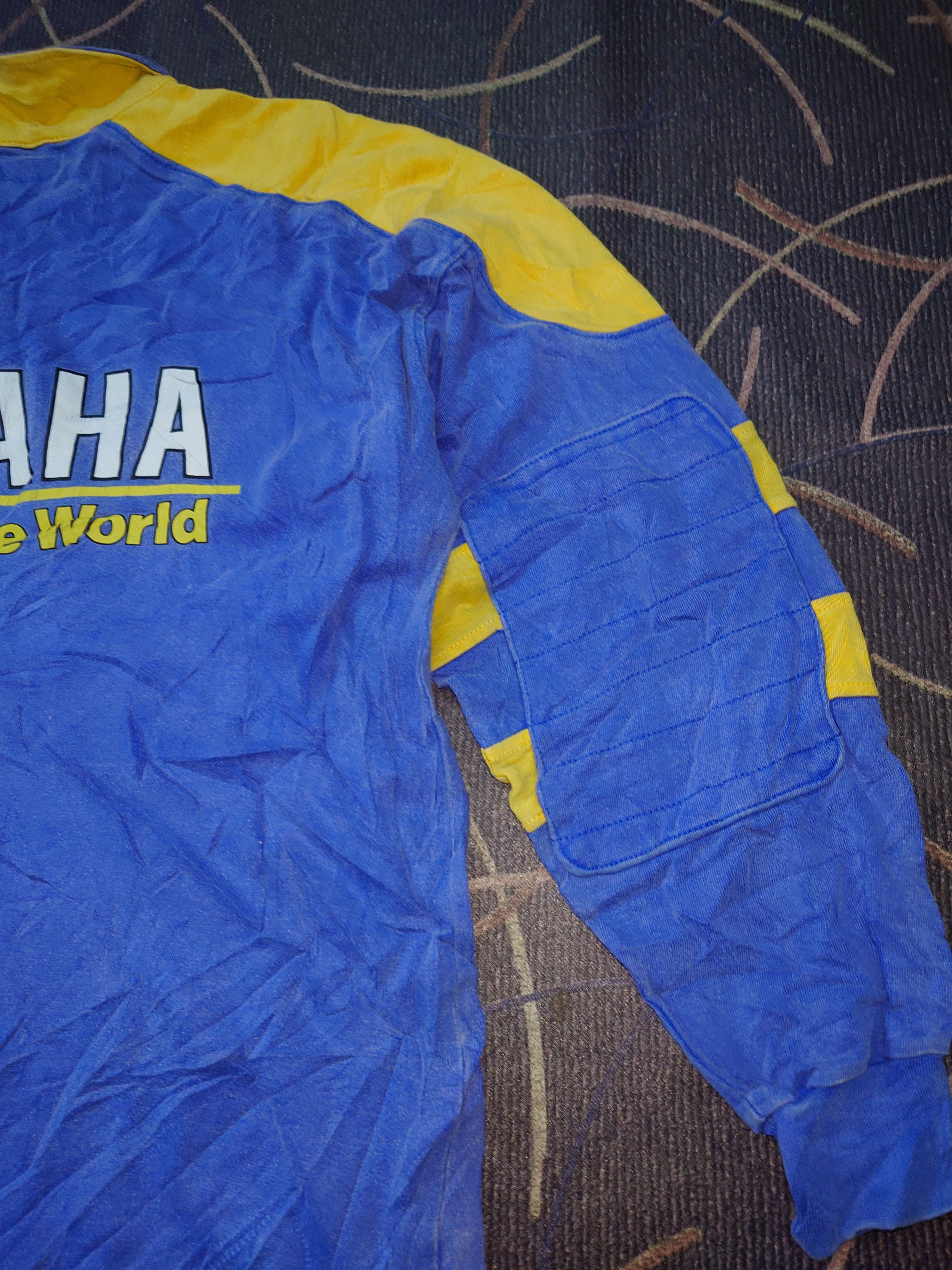 Yamaha Vintage Yamaha Marine Round The World Rugby Shirt Size US M / EU 48-50 / 2 - 7 Thumbnail