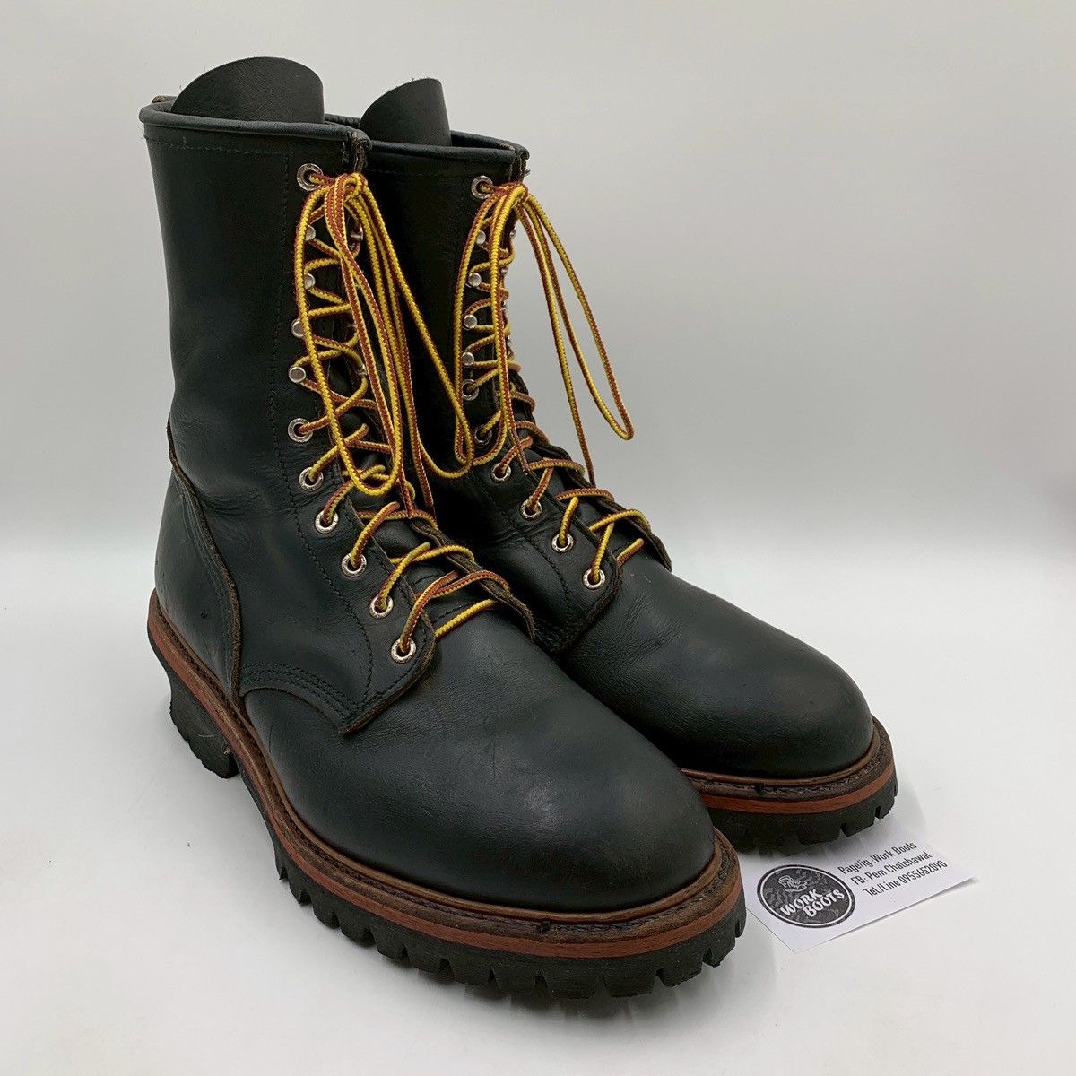 Red Wing Redwing 218 logger boots Size US 12.5 / EU 45-46 - 3 Thumbnail