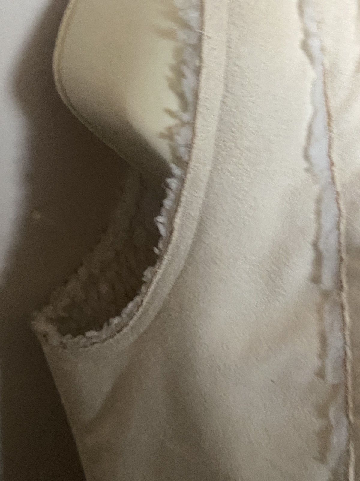 Other Cream and brown Heaven faux fur vest #Heaven Gillet Women’s Size M / US 6-8 / IT 42-44 - 2 Thumbnail