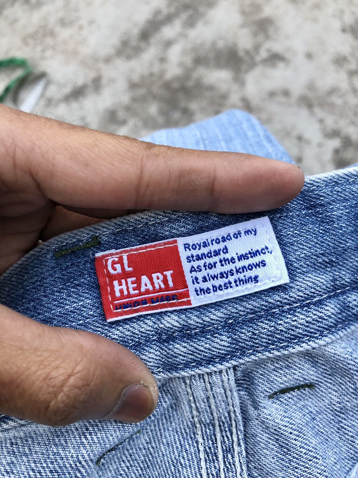 Hypebeast FLARED⚡️⚡️VINTAGE GL HEART BAKERPANT MILITARY STYLE Size US 34 / EU 50 - 4 Thumbnail