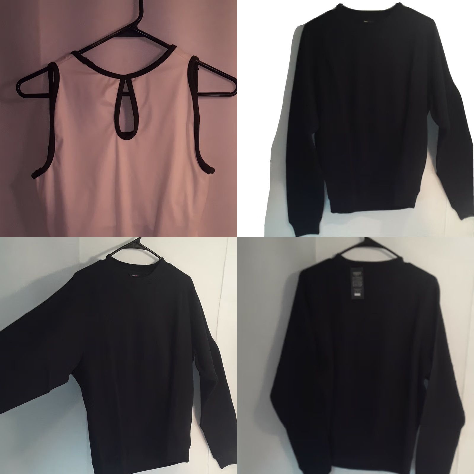 Vintage T.O.P. Tank Top S Antigua Sm. H.CROSS Sm. Ls Sweatshirt Nwt women #c25 Black/White Yellow Set Shirt Hoodie Girls Womens Size S / US 4 / IT 40 - 8 Thumbnail