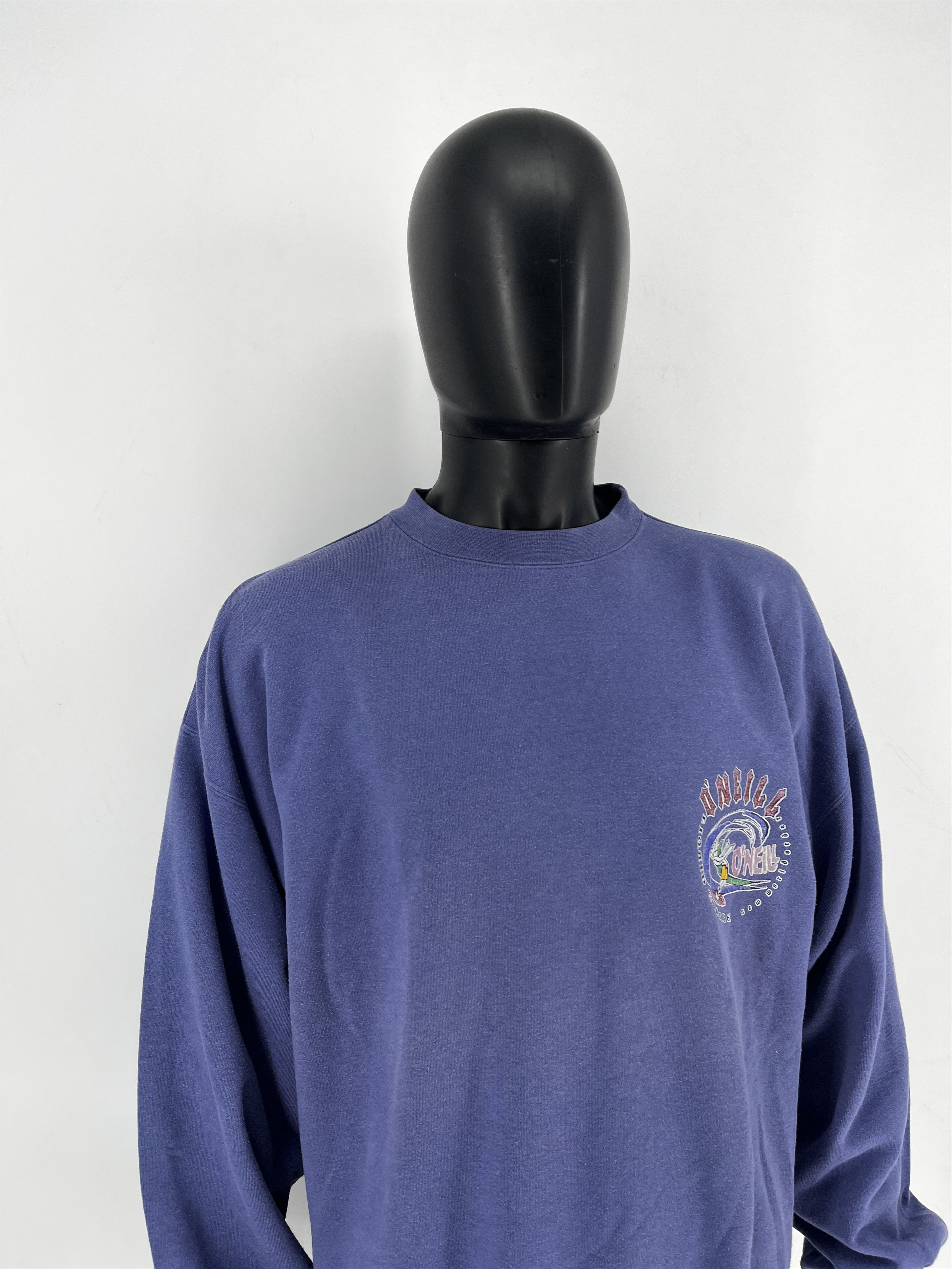 O'Neill Share 90s O’Neill Vintage Blue Crewneck Sweatshirt XL Size US XL / EU 56 / 4 - 4 Thumbnail