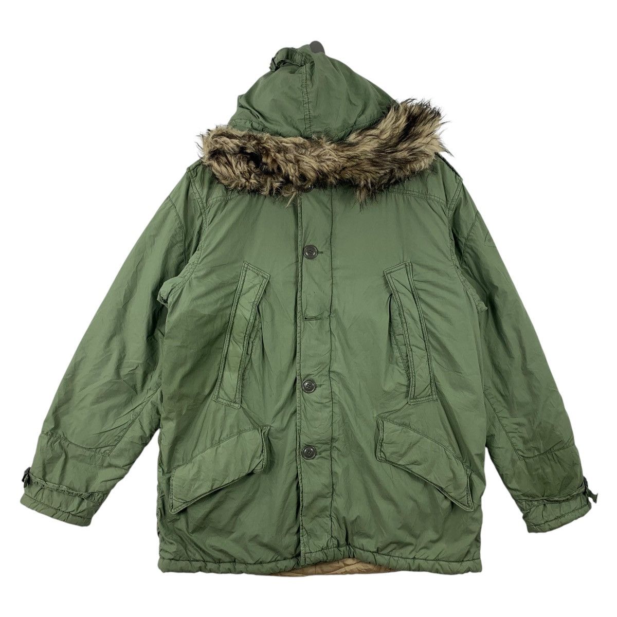 Denim & Supply Ralph Lauren × Polo Ralph Lauren DENIM & SUPPLY RALPH LAUREN military parka jacket Size US L / EU 52-54 / 3 - 1 Thumbnail