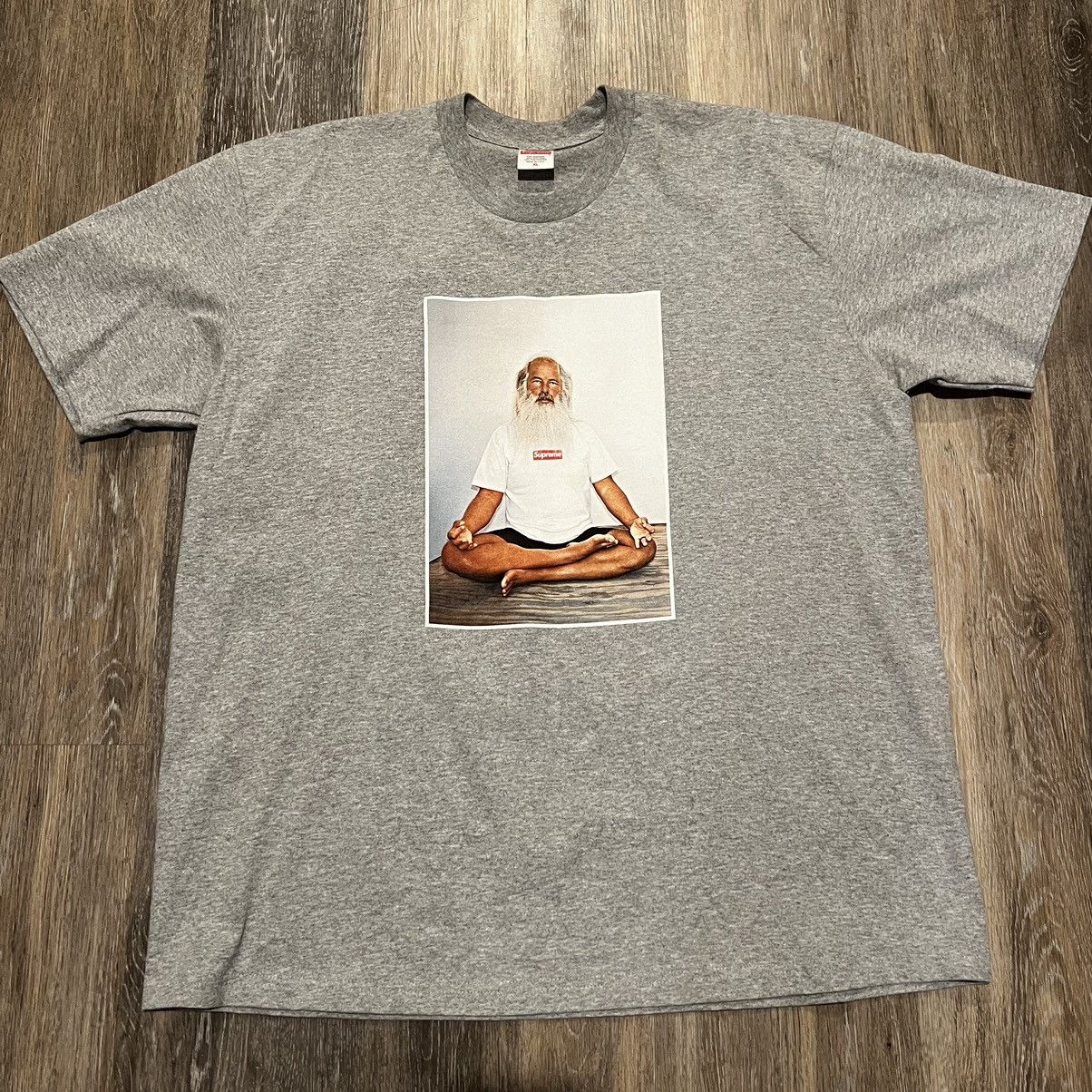 image of Supreme Rick Rubin Photo Tee in Grey, Men's (Size XL)