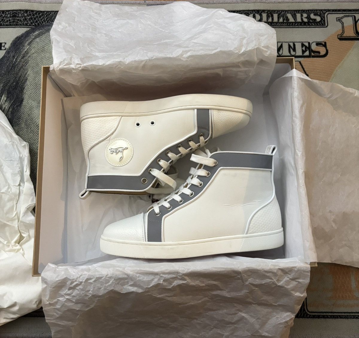 Christian Louboutin Christian Louboutin High Top Size 40 (7) Size US 7 / EU 40 - 2 Thumbnail