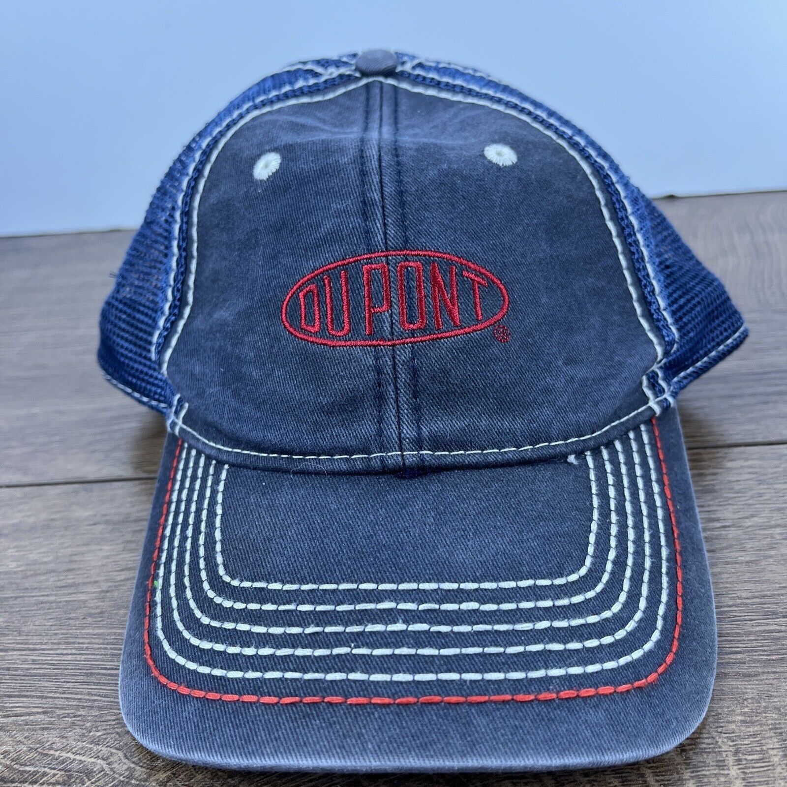 Other OU Point Hat Gray Hat Adjustable Gray Adult Size Hat Size ONE SIZE - 2 Thumbnail