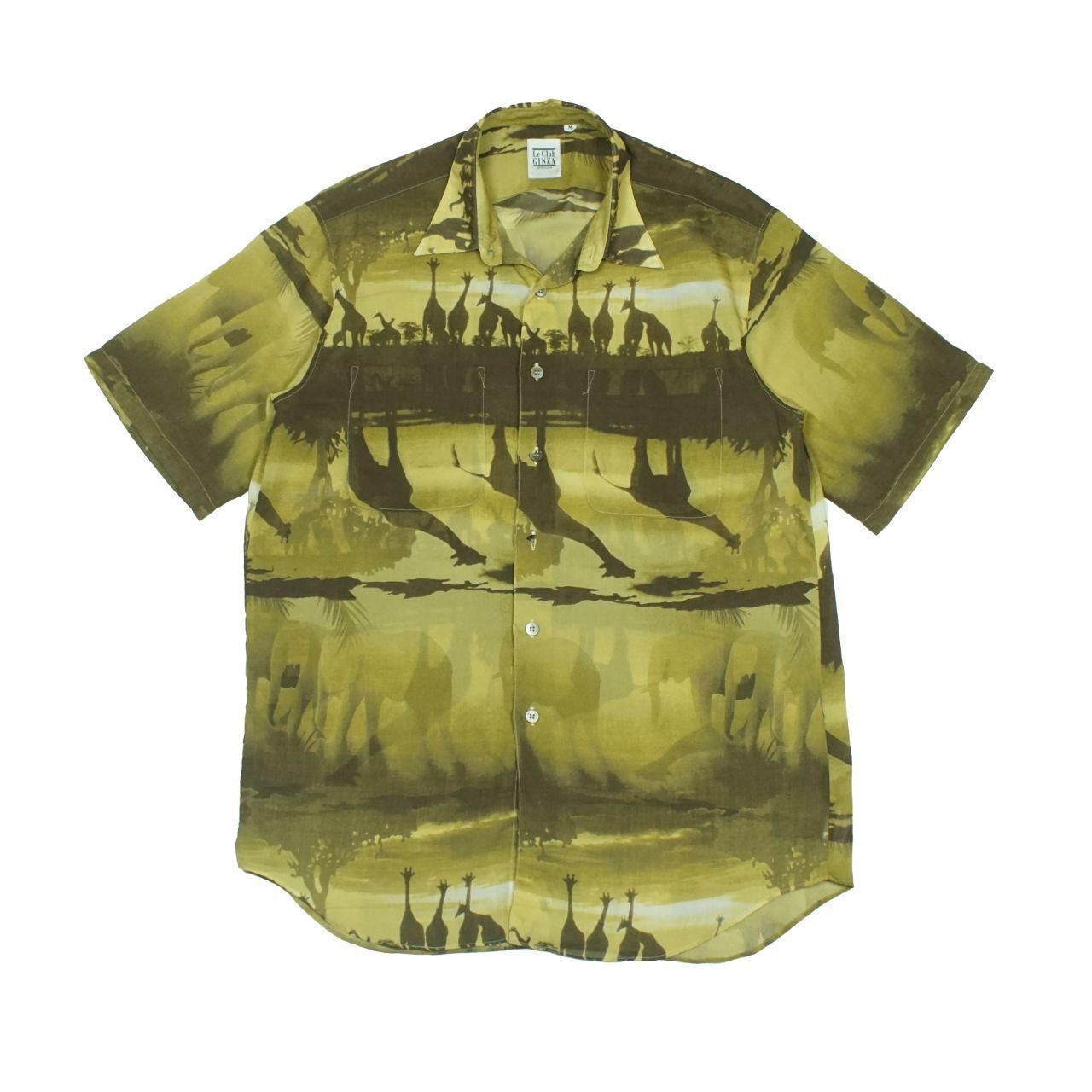 Japanese Brand *NoTariff Vintage 90s Le Club Ginza Shirts Size US M / EU 48-50 / 2 - 1 Thumbnail