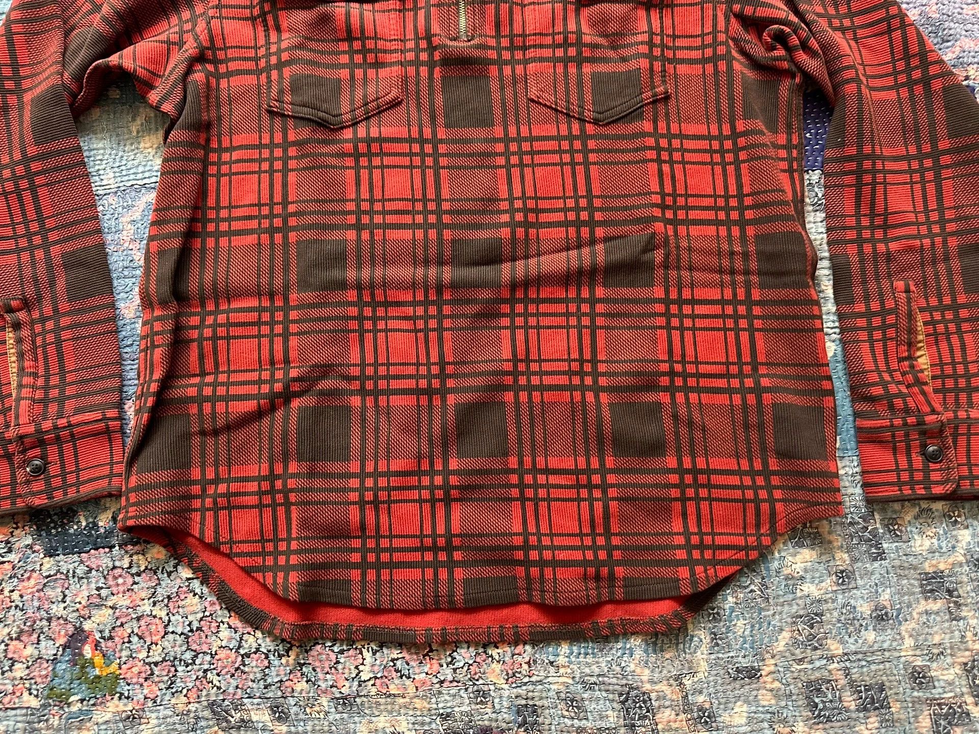 RRL Ralph Lauren RRL Red-Black Plaid Shirt L Size US L / EU 52-54 / 3 - 4 Thumbnail