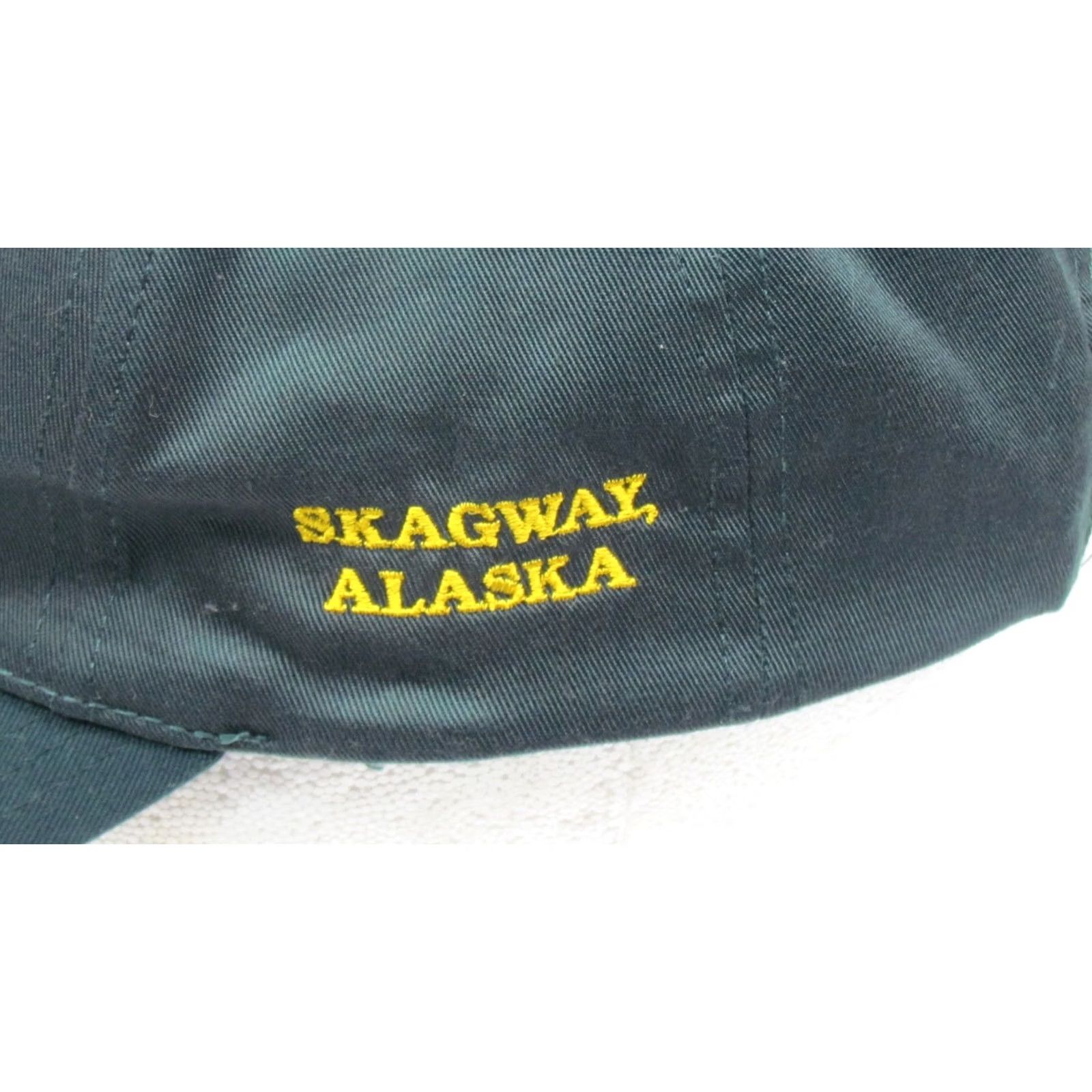 Vintage White Pass & Yukon Route Skagway Alaska Green Snapback Truckers Cap Mens One Size Fits Most Adjustable Railroad Patch Cap Size ONE SIZE - 4 Thumbnail