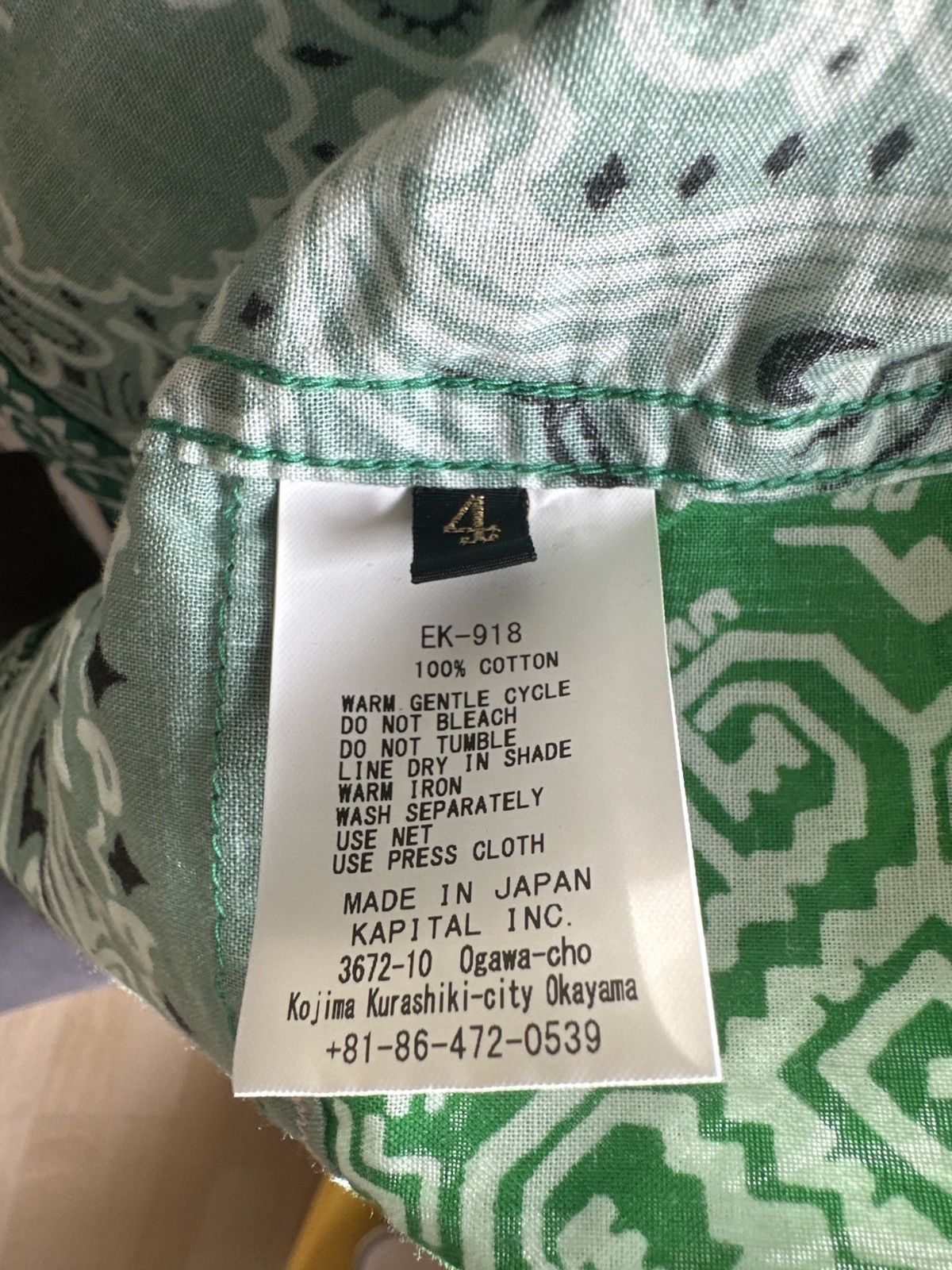 Kapital Kapital Bandana Shirt Size US M / EU 48-50 / 2 - 5 Thumbnail