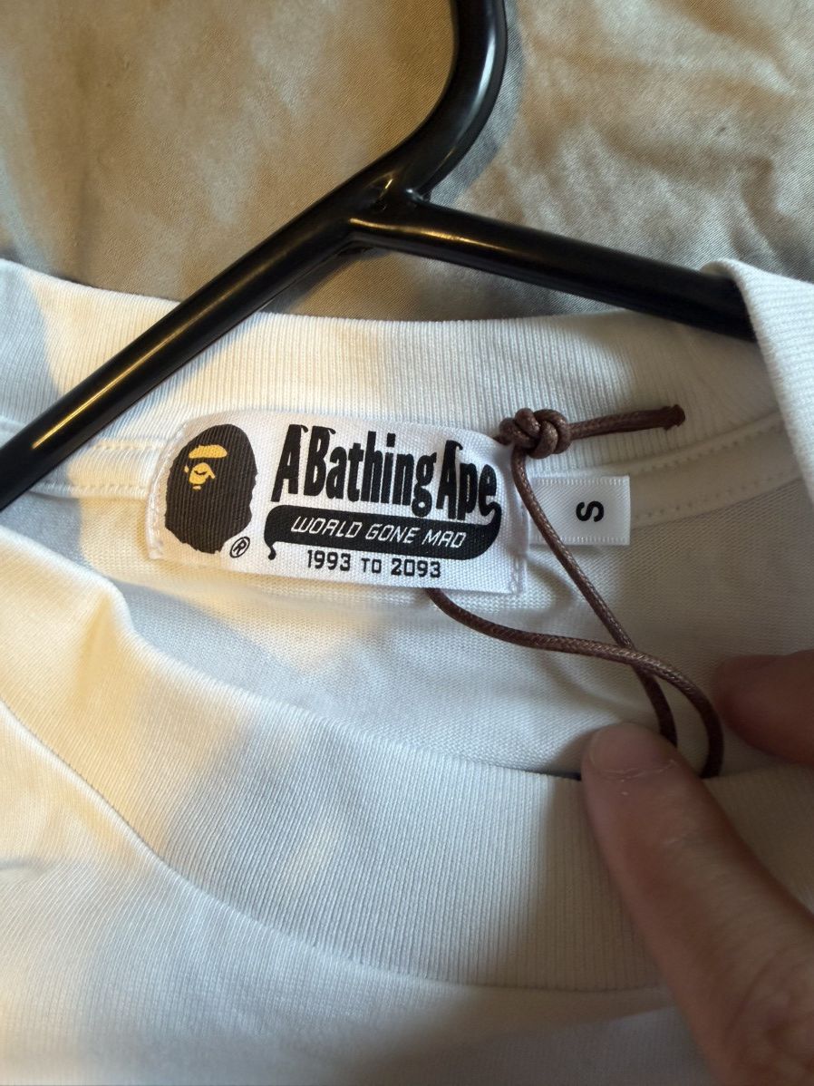 Bape BAPE Lux Sport Pattern Oversized Double Long Sleeve Tee Size US S / EU 44-46 / 1 - 4 Thumbnail