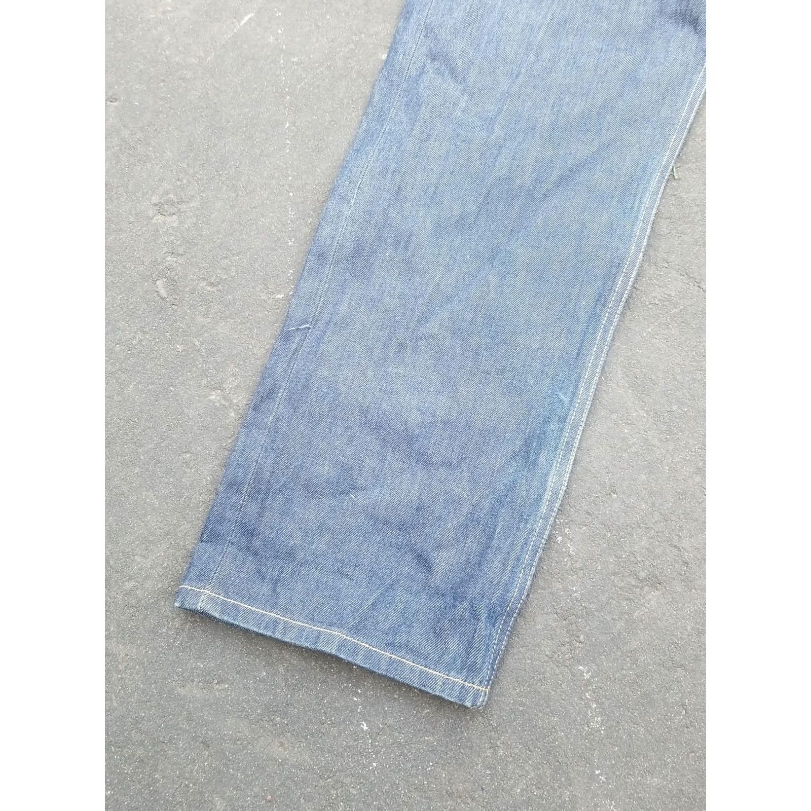 Levi's VINTAGE Levi 501XX Mens Jeans 40x34 Denim Button Fly Straight Leg 5-Pocket Belt Loops Blue Size US 40 / EU 56 - 5 Thumbnail