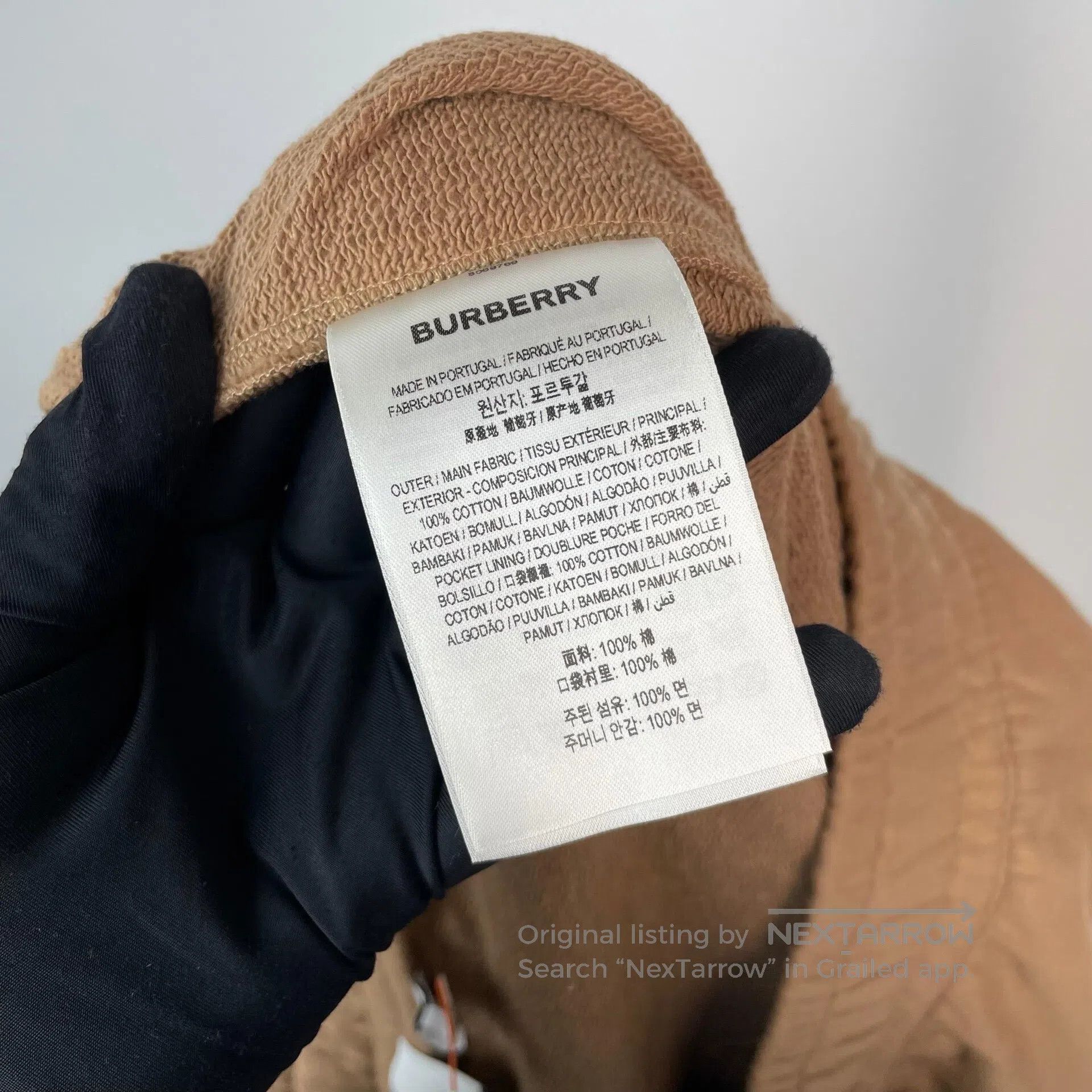 Burberry Burberry size XL Khaki Letter Horseback Riding Knight Patt Size US 27 - 6 Thumbnail