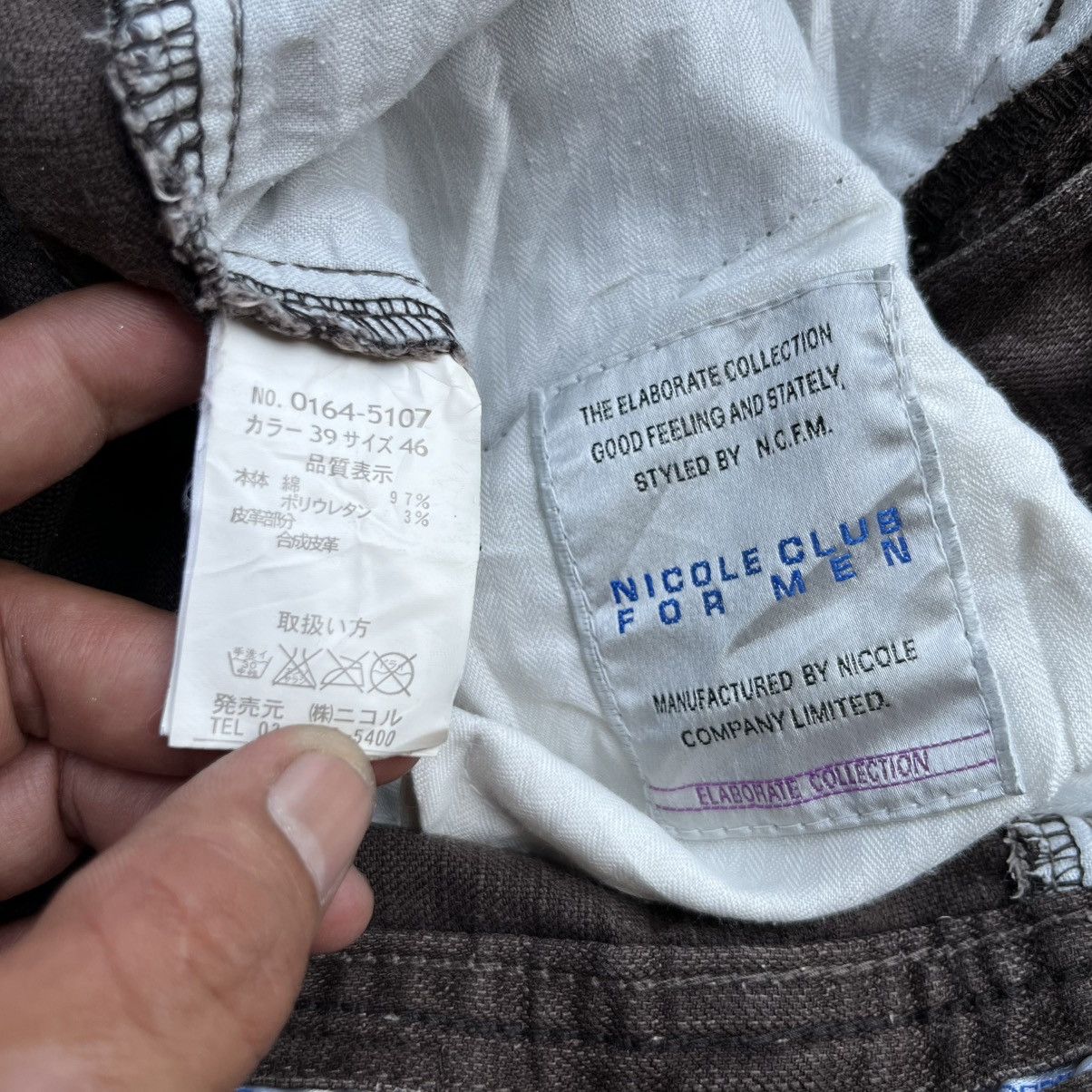 Nicole Club NICOLE CLUB FOR MEN ELABORATE DISTRESSED DENIM VINTAGE Size US 30 / EU 46 - 3 Thumbnail
