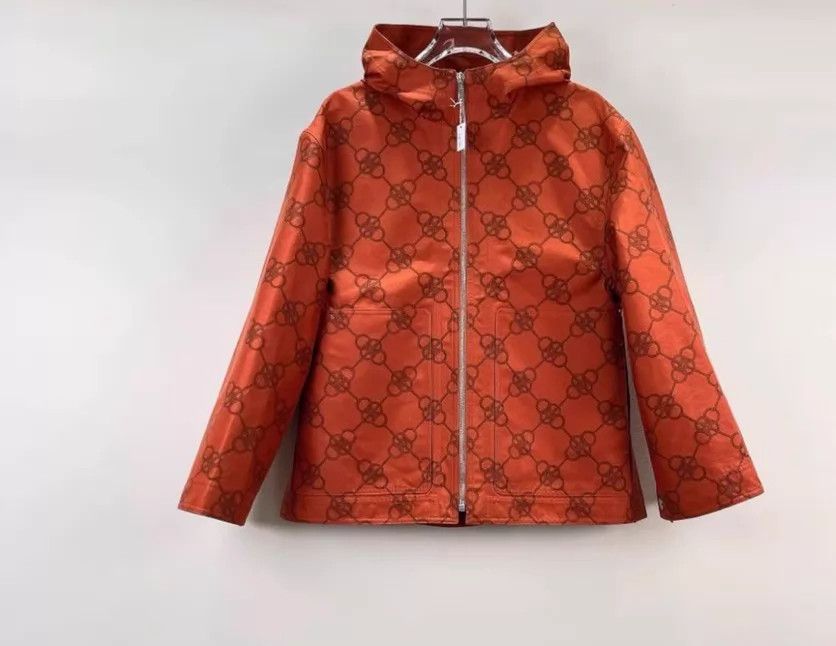 Hermes Hermes hooded jacket orange 36 Size XS / US 0-2 / IT 36-38 - 1 Thumbnail