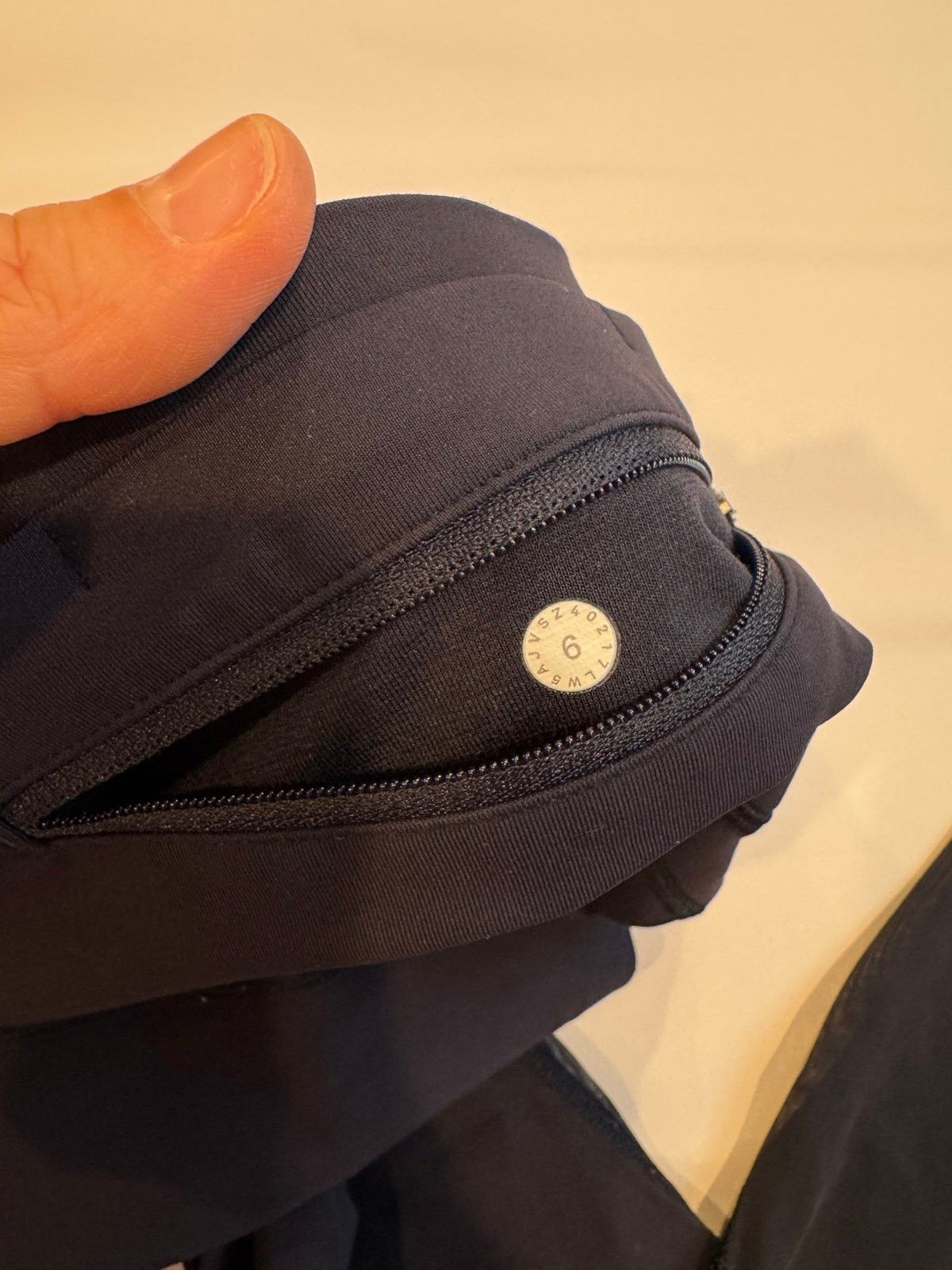 Lululemon Lululemon Blue Navy Leggins 6 Size 28" / US 6 / IT 42 - 3 Thumbnail