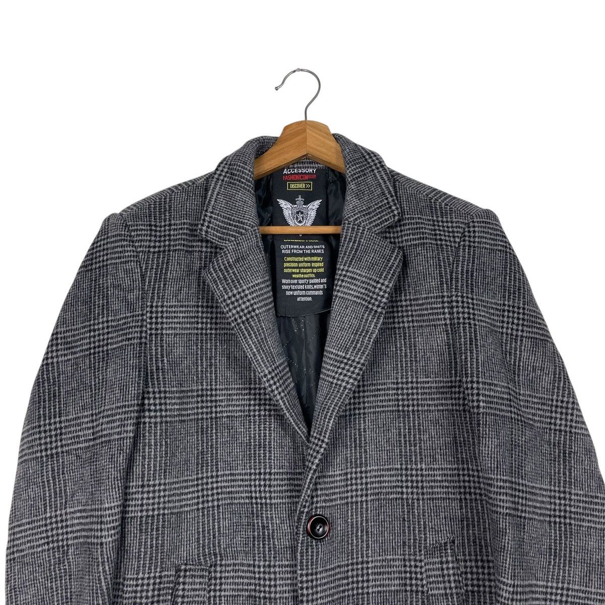 Japanese Brand Japanese Brand Tartan Checkered Coat Size US M / EU 48-50 / 2 - 2 Thumbnail